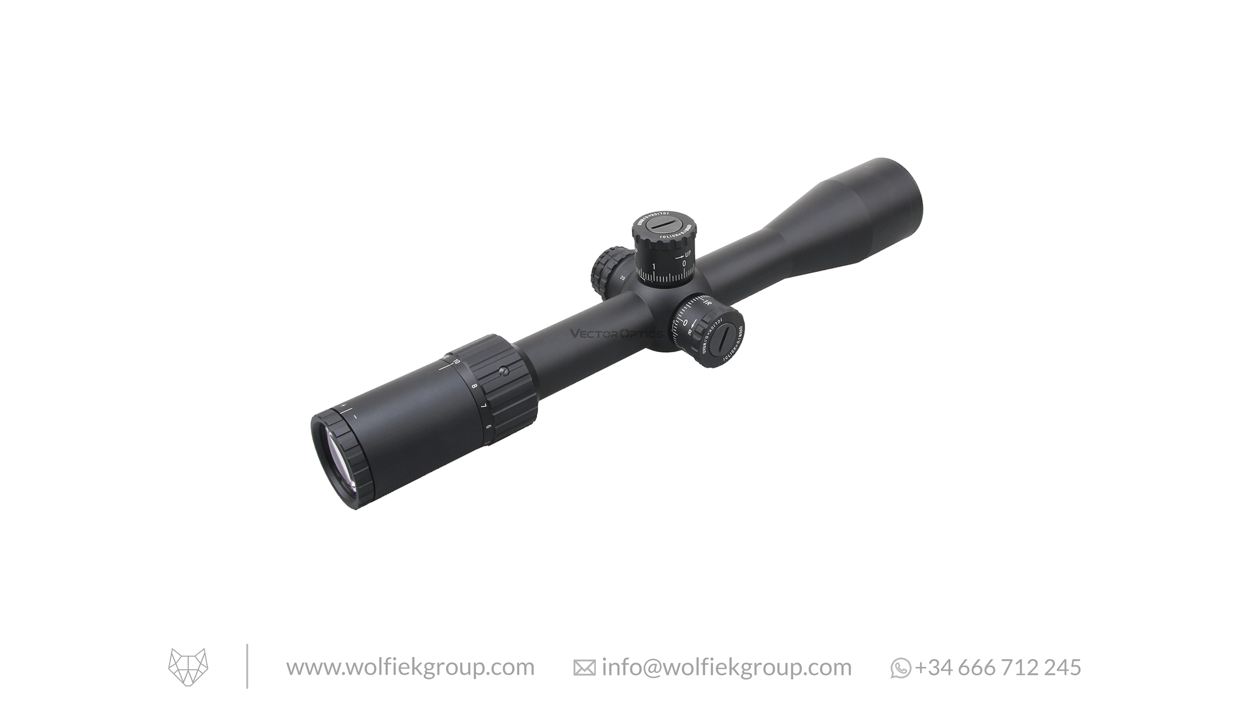 Vector Optics Taurus Riflescope - 4-16x44 HD SFP