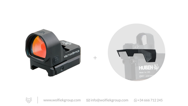 Punto rojo Frenzy-X 1x22x26 AUT de Vector Optics | Huben