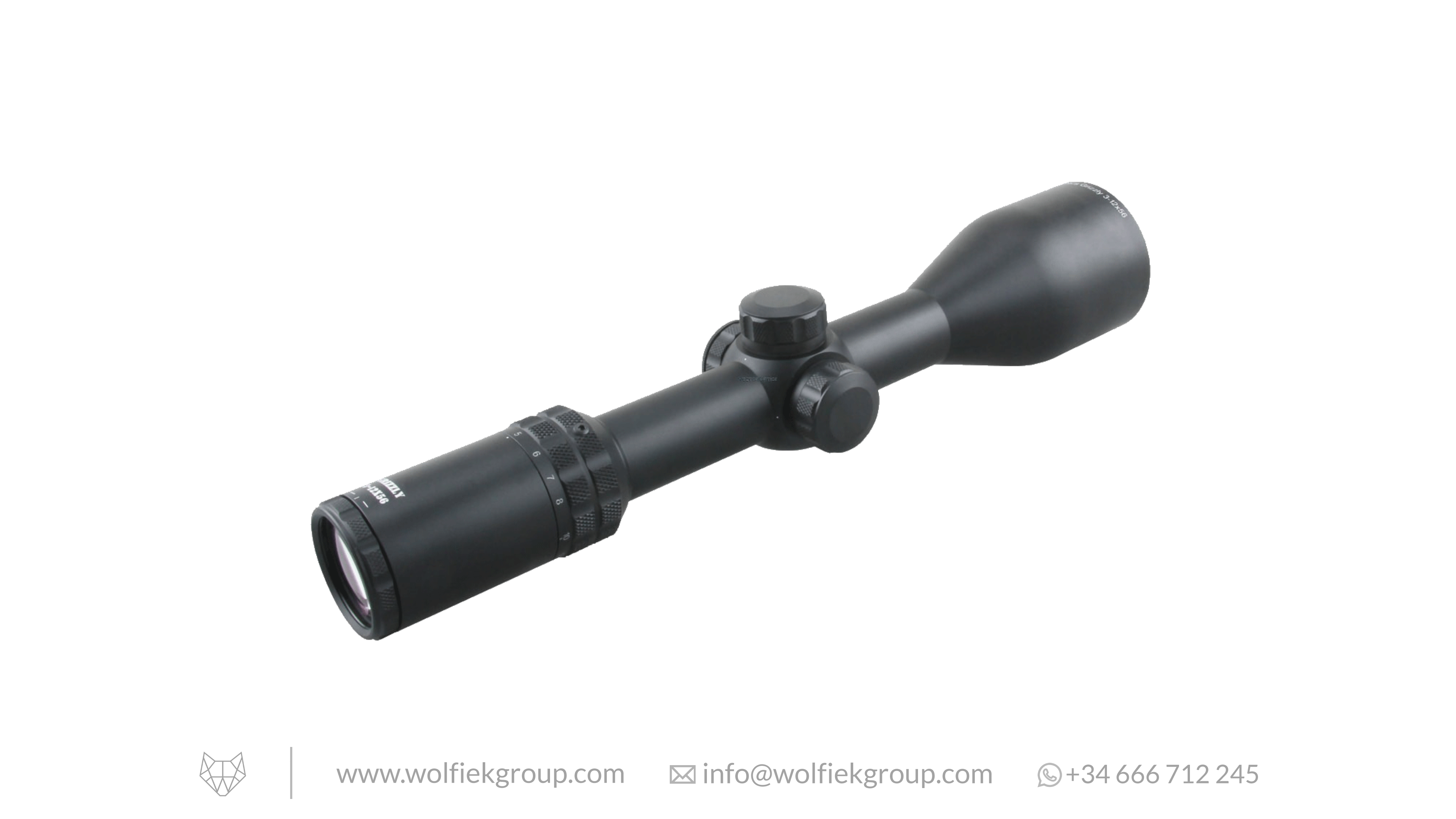Vector Optics Grizzly Riflescope - 3-12x56 SFP | Huben Vector Optics Grizzly Riflescope - 3-12x56 SFP | Huben
