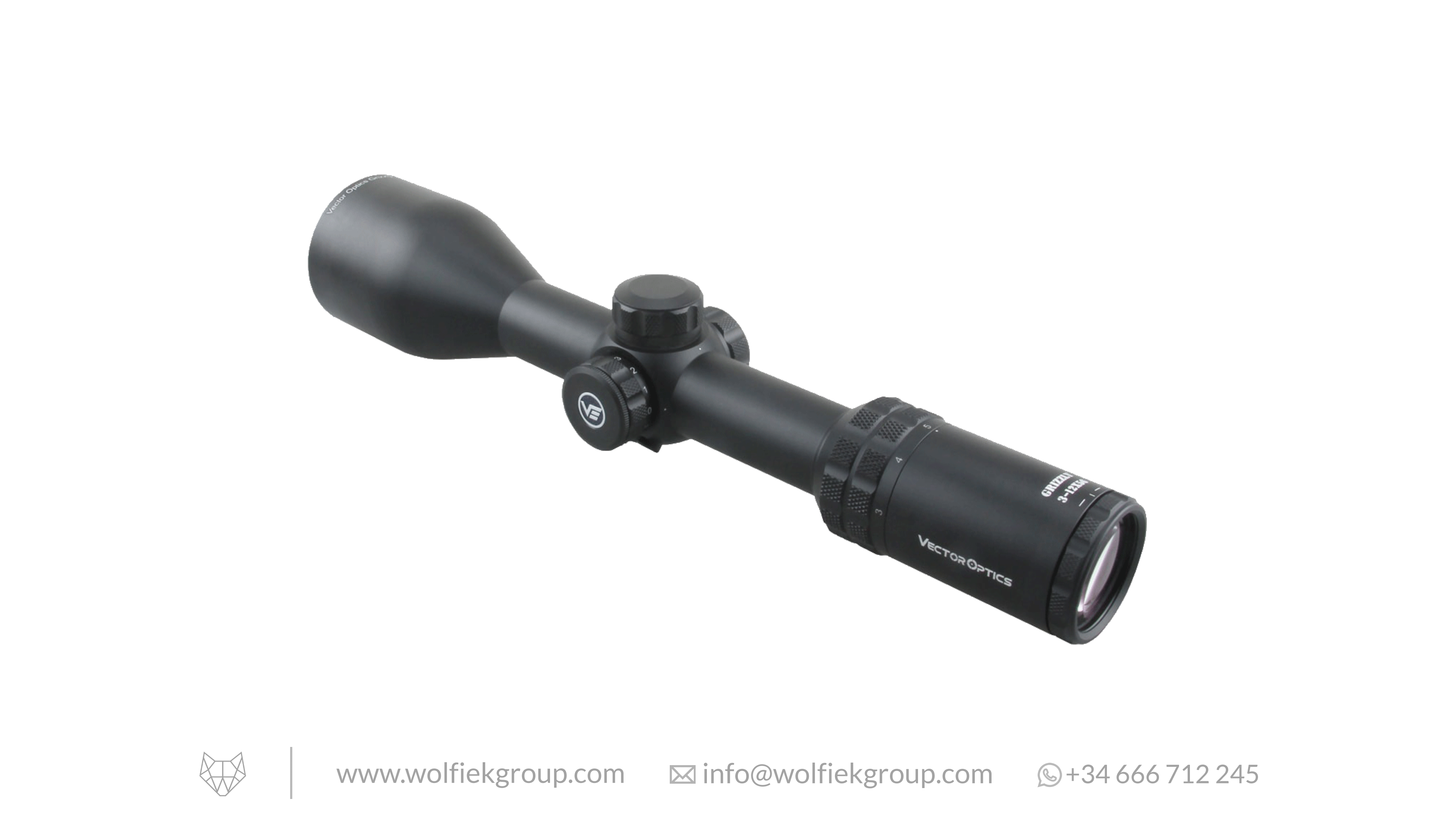 Vector Optics Grizzly Riflescope - 3-12x56 SFP
