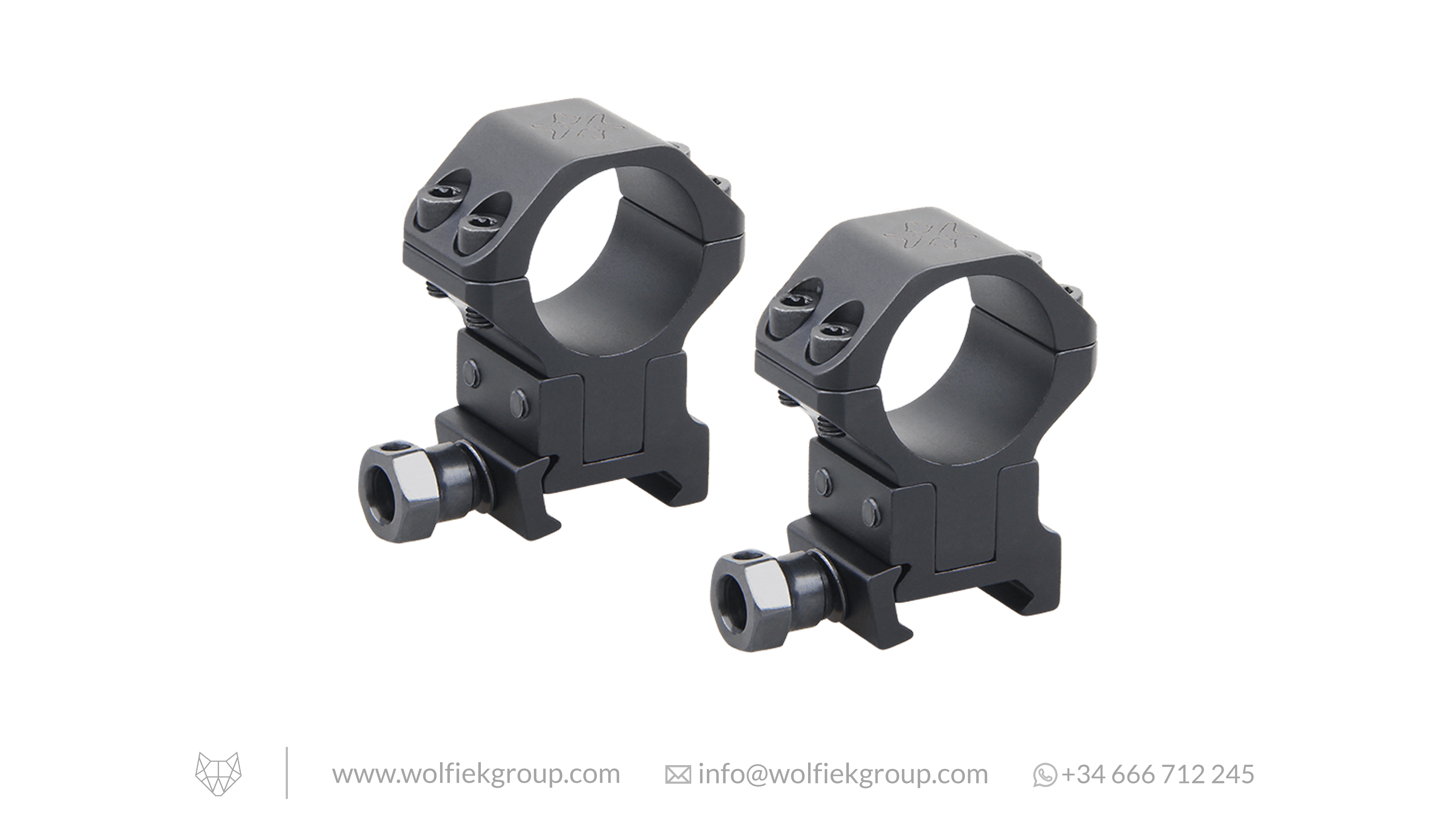 Vector Optics Weaver Adjustable Riflescope Mounts - 25.4mm
