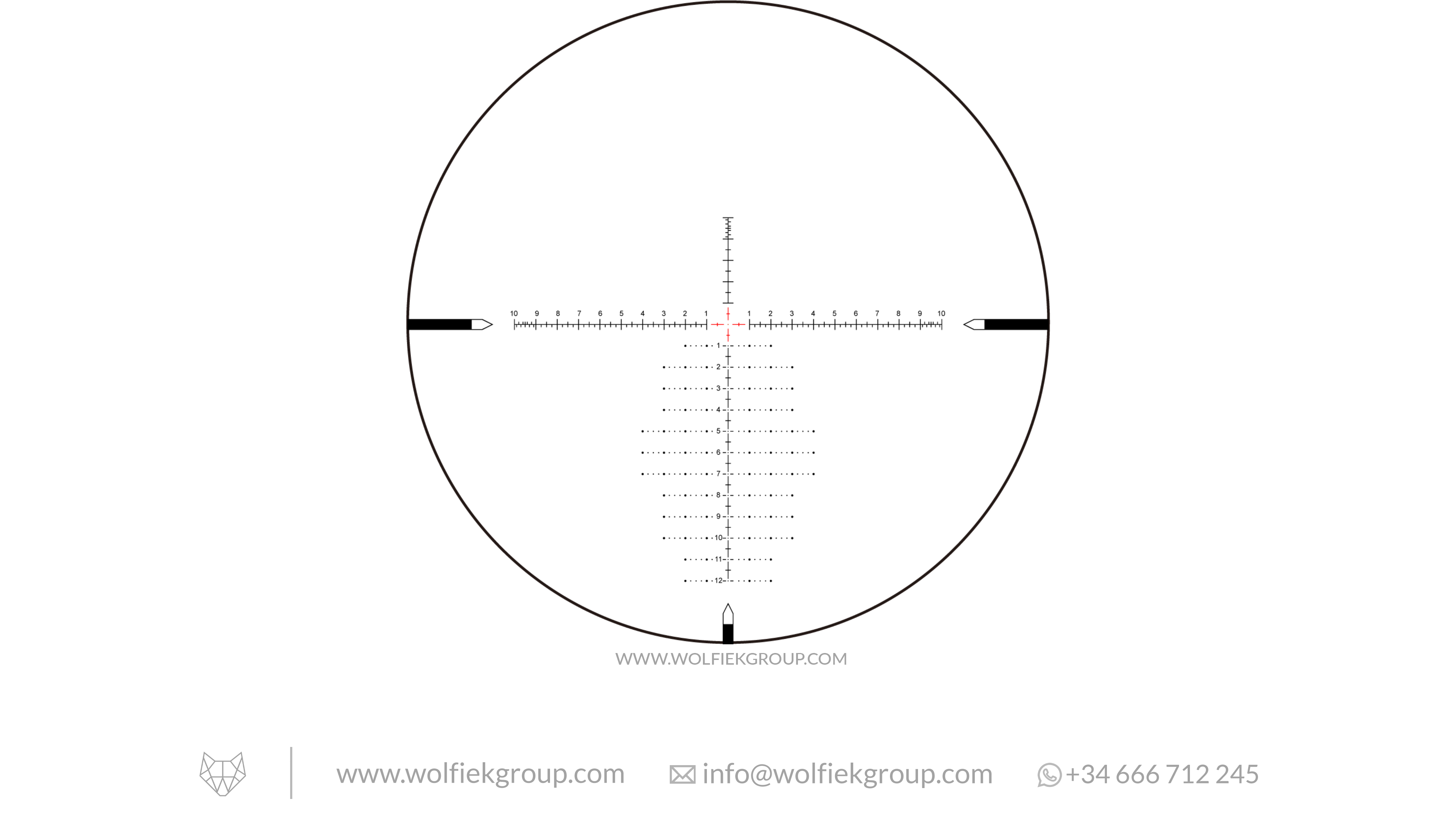 Vector Optics Taurus Riflescope - 6-24x50 HD MIL
