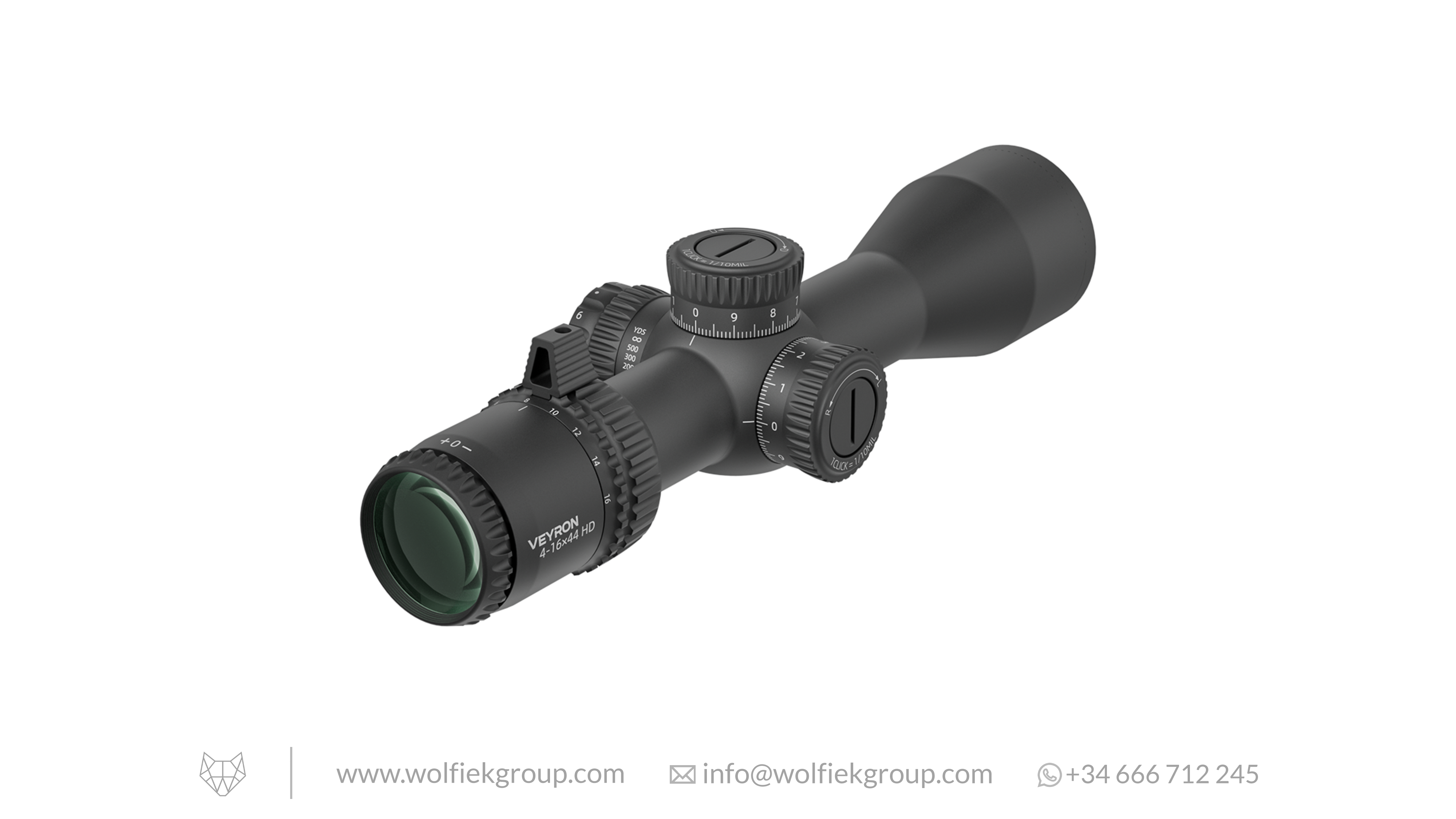 Vector Optics Veyron  Riflescope · 4-16x44 HD CTR FFP GenII
