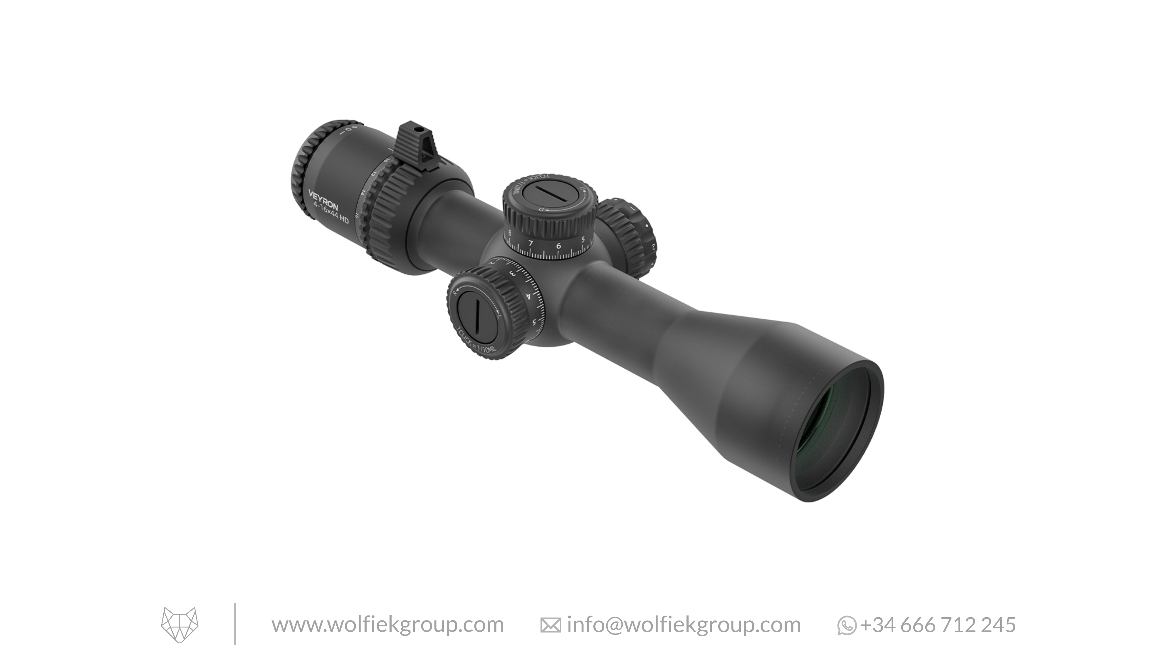 Vector Optics Veyron  Riflescope · 4-16x44 HD CTR FFP GenII