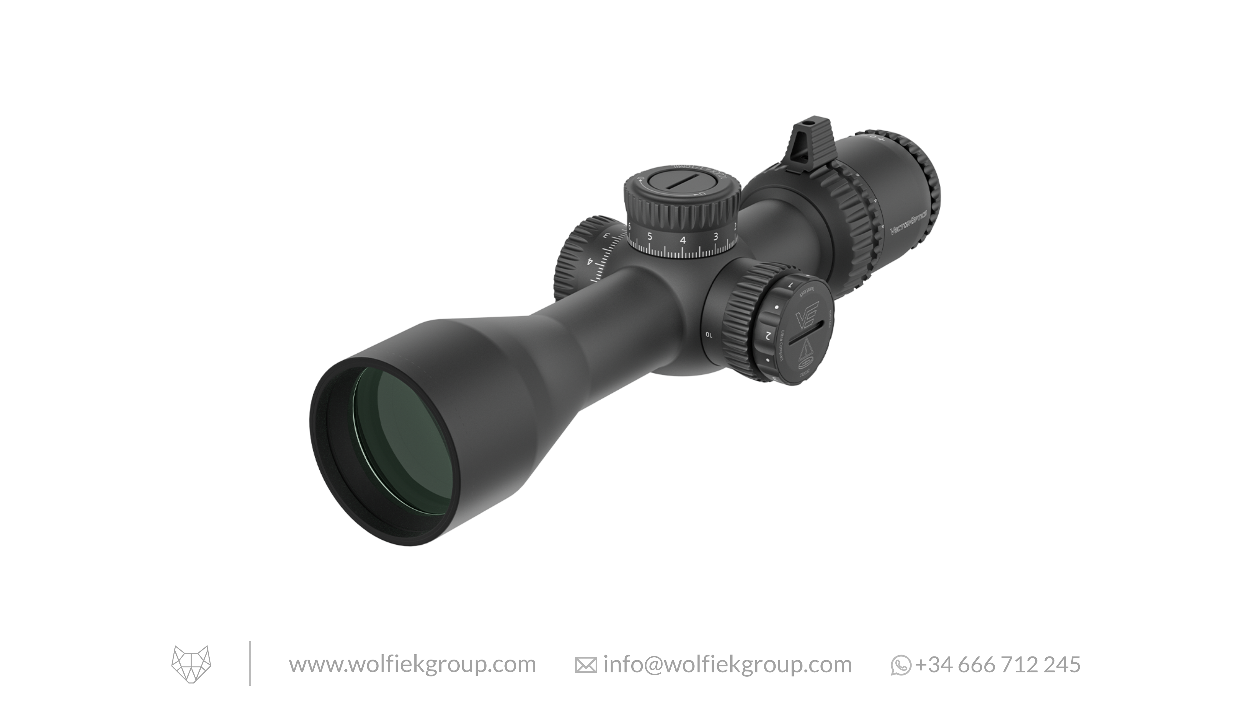 Vector Optics Veyron  Riflescope · 4-16x44 HD CTR FFP GenII