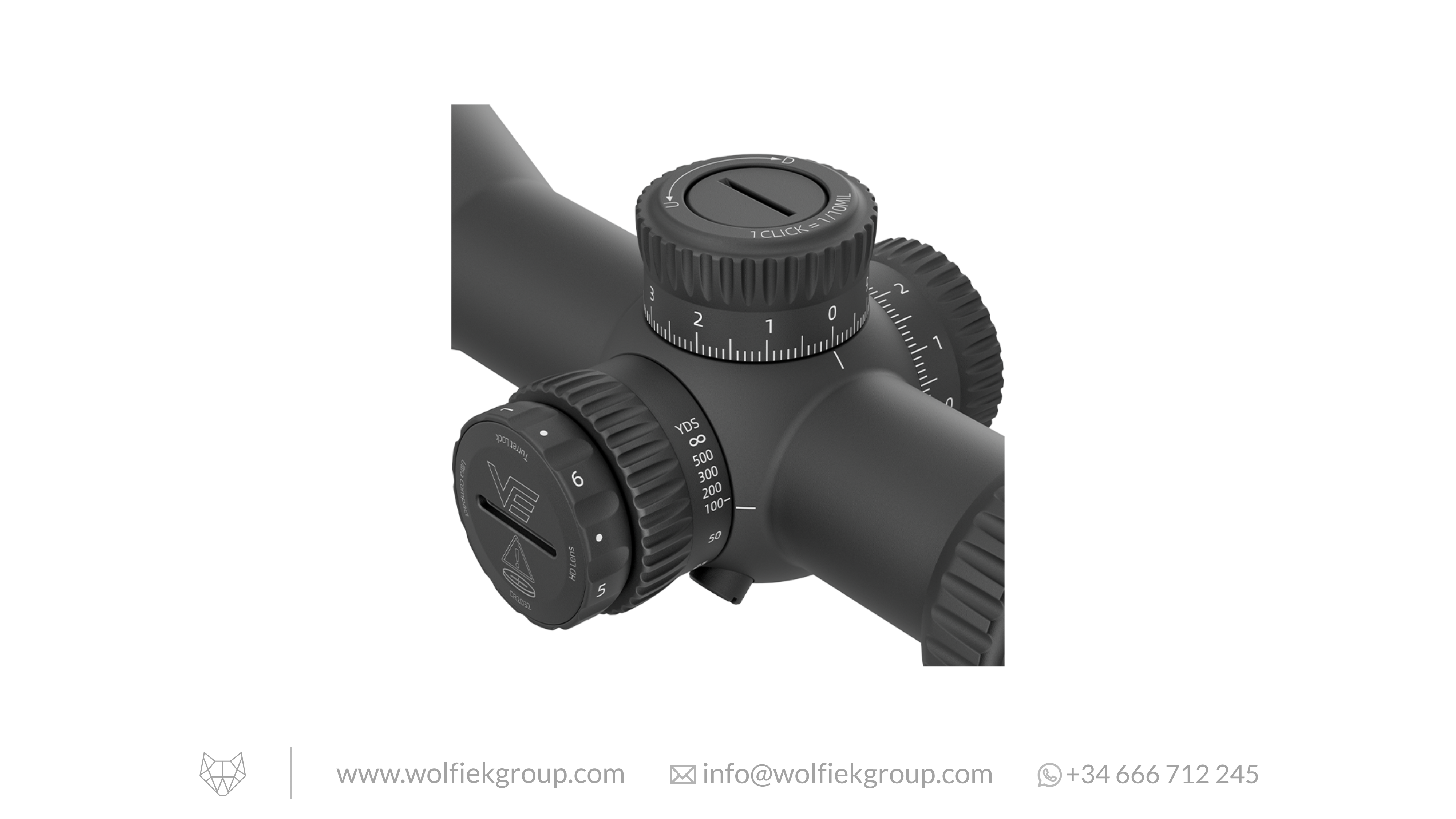 Vector Optics Veyron  Riflescope · 4-16x44 HD CTR FFP GenII