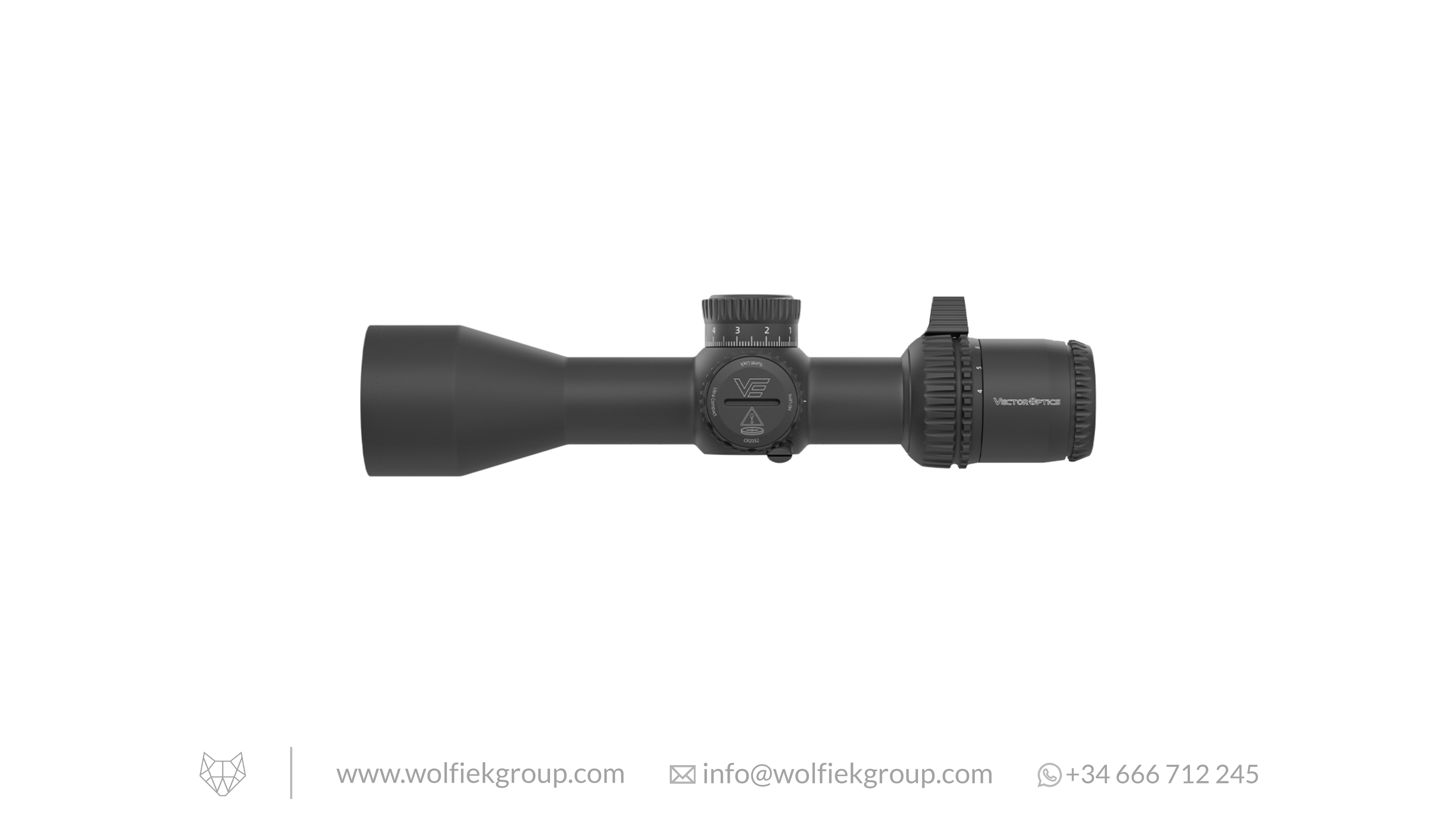 Vector Optics Veyron  Riflescope · 4-16x44 HD CTR FFP GenII