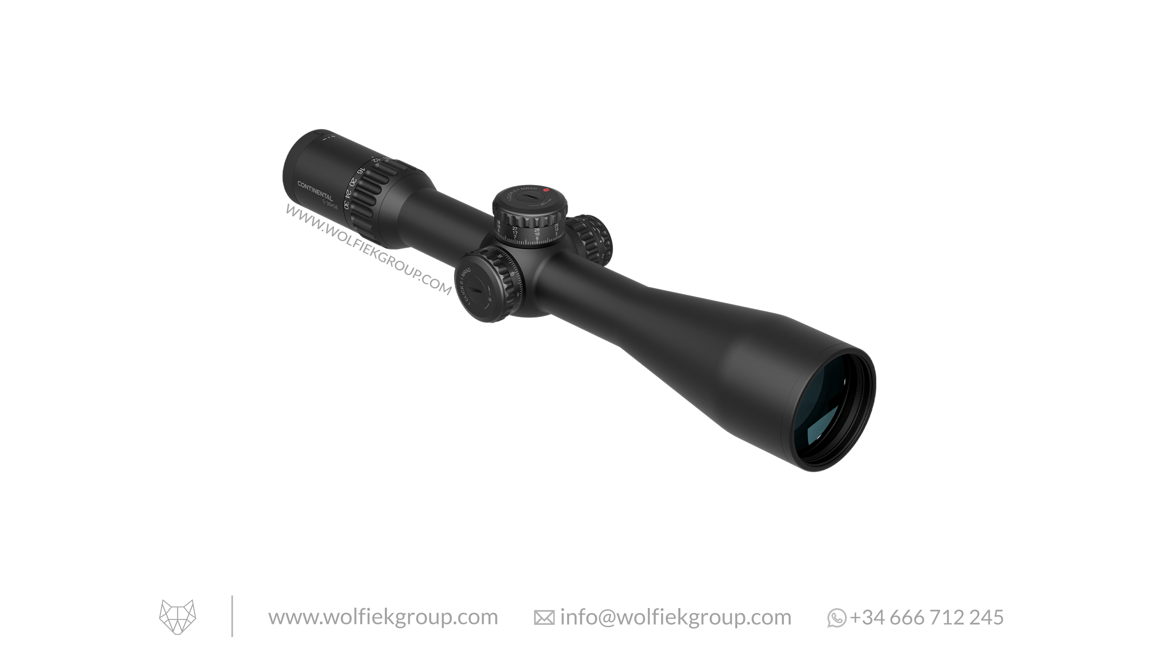 Vector Optics Continental Riflescope – x6 5-30x56 VCT FFP