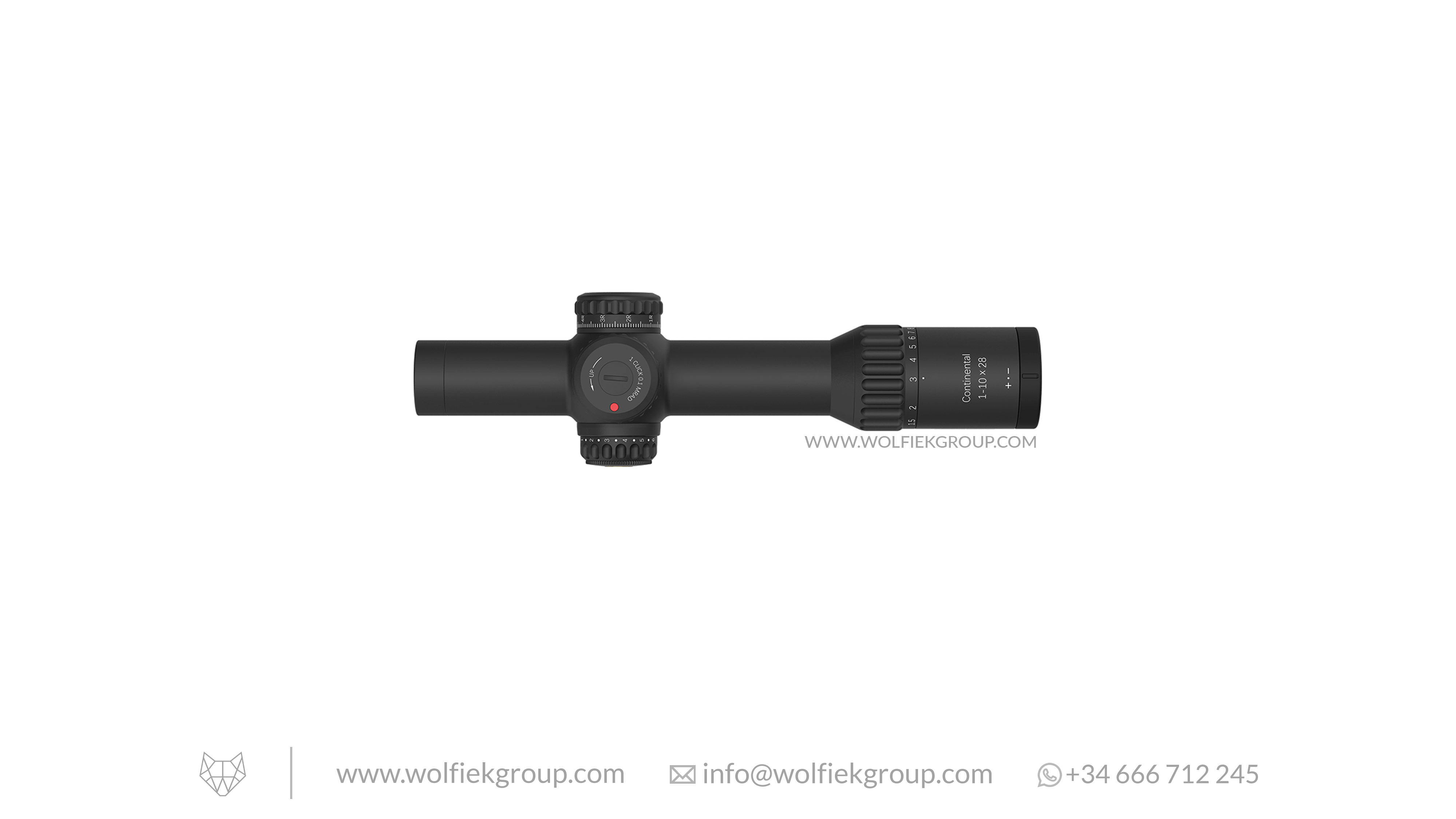 Vector Optics Continental Riflescope – x10 1-10x28 ED VET-CTR FFP
