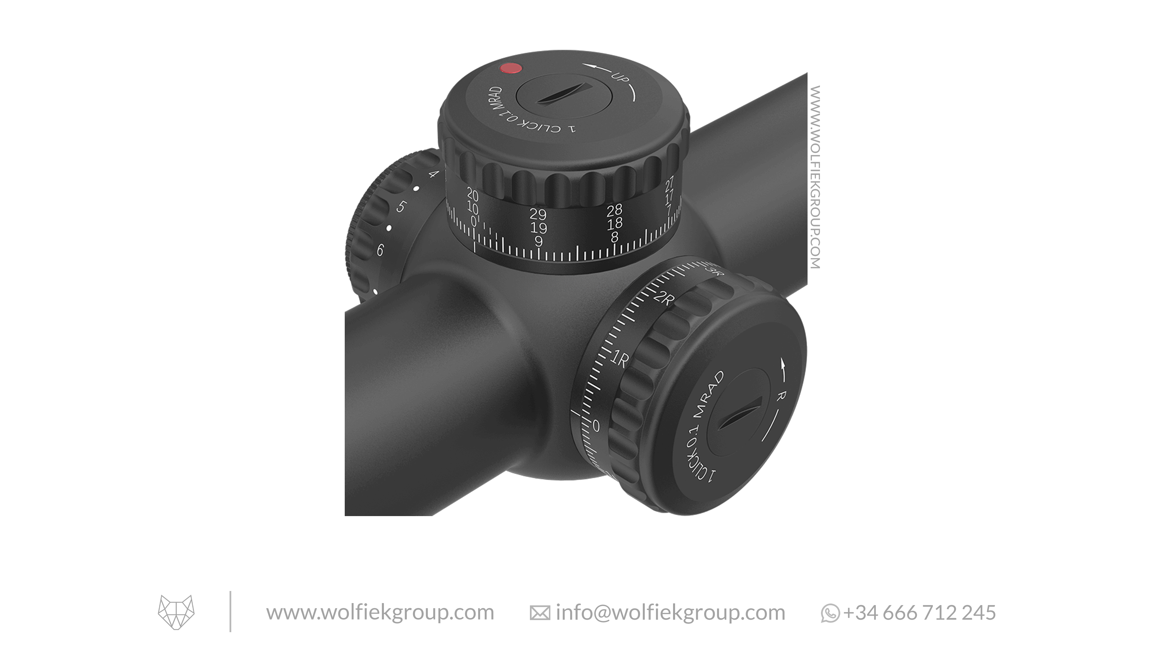 Vector Optics Continental Riflescope – x10 1-10x28 ED VET-CTR FFP