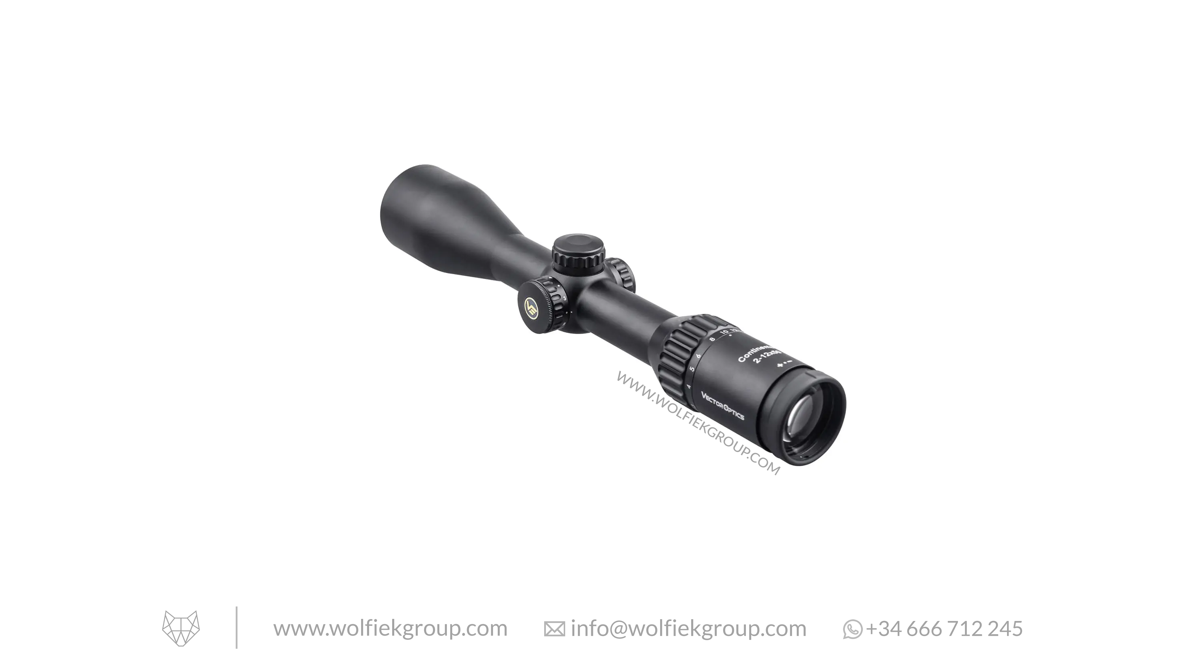 Vector Optics Continental Riflescope Hunting – x6 2-12x50 G4 SFP