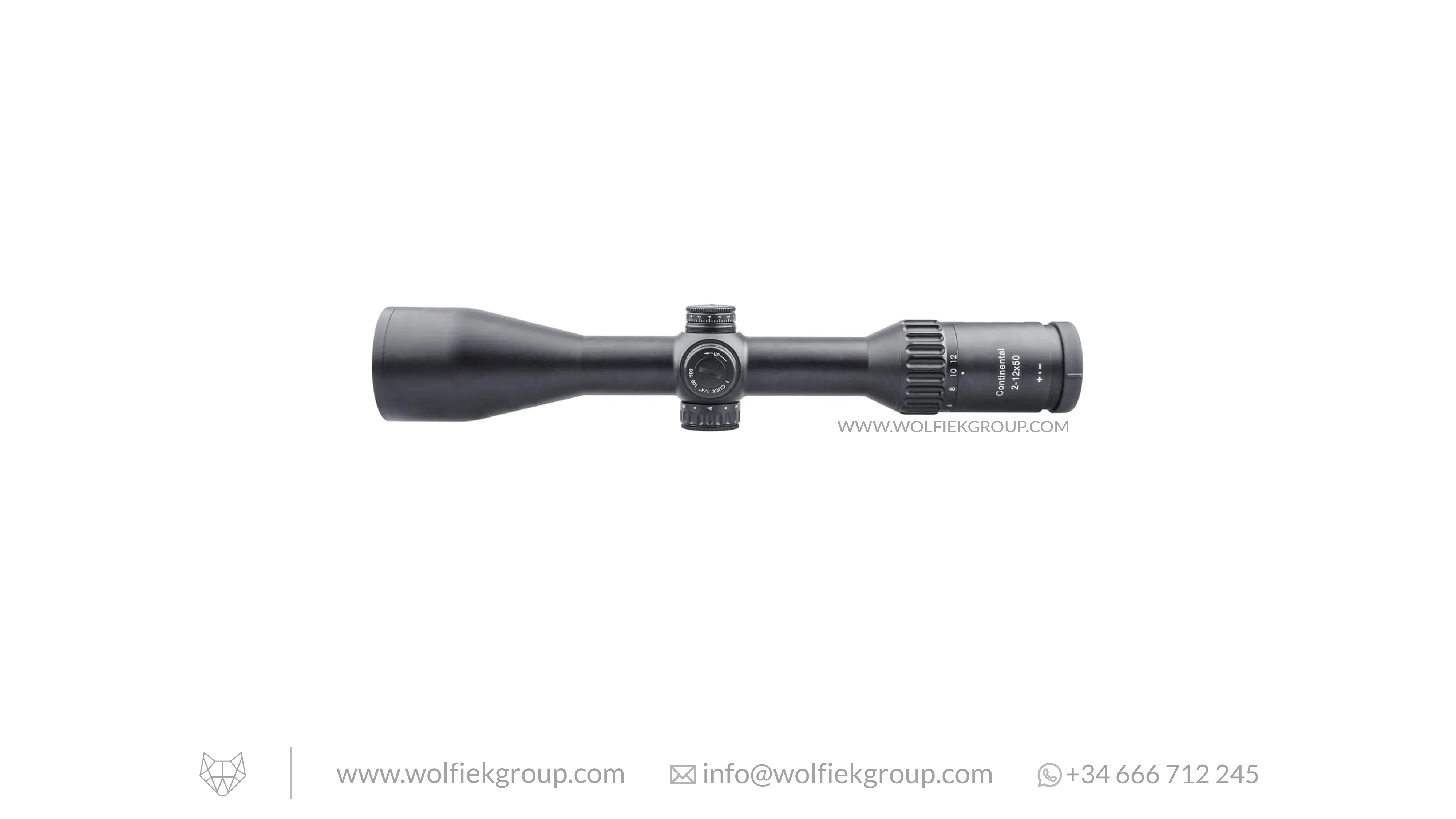 Vector Optics Continental Riflescope Hunting – x6 2-12x50 G4 SFP
