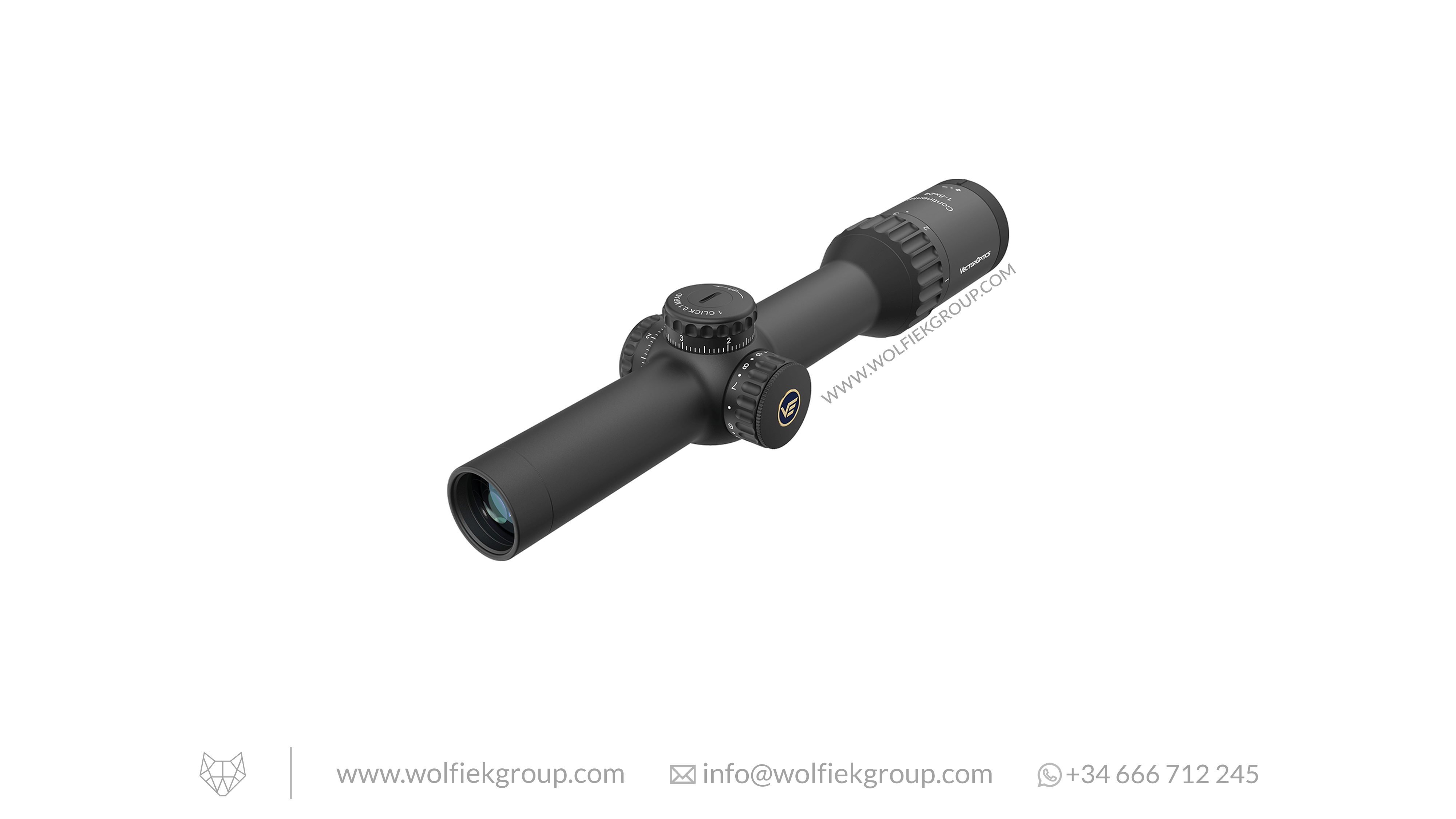 Vector Optics Continental Riflescope Tactical - x8 1-8x24 ED SFP