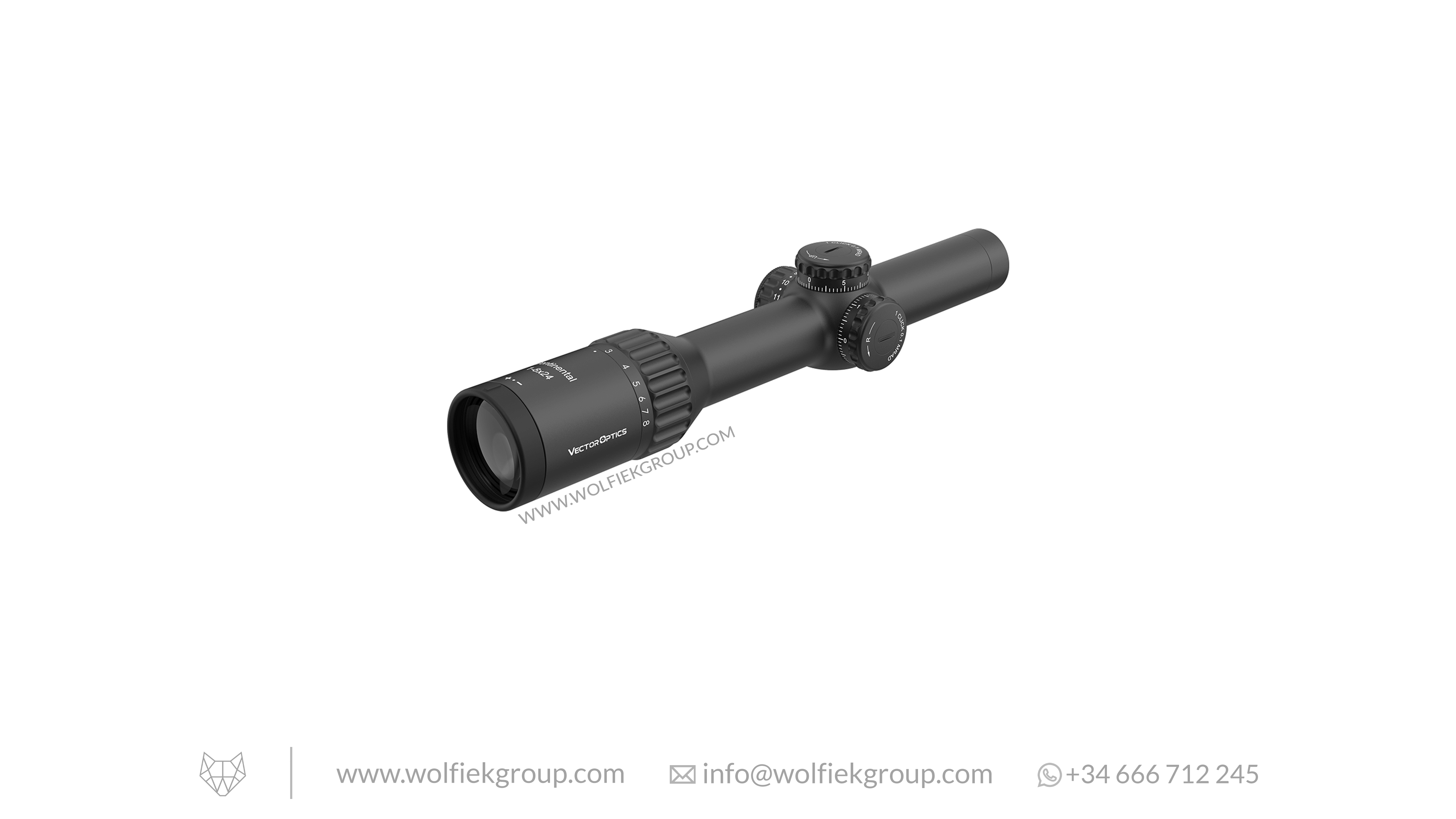 Vector Optics Continental Riflescope Tactical - x8 1-8x24 ED SFP