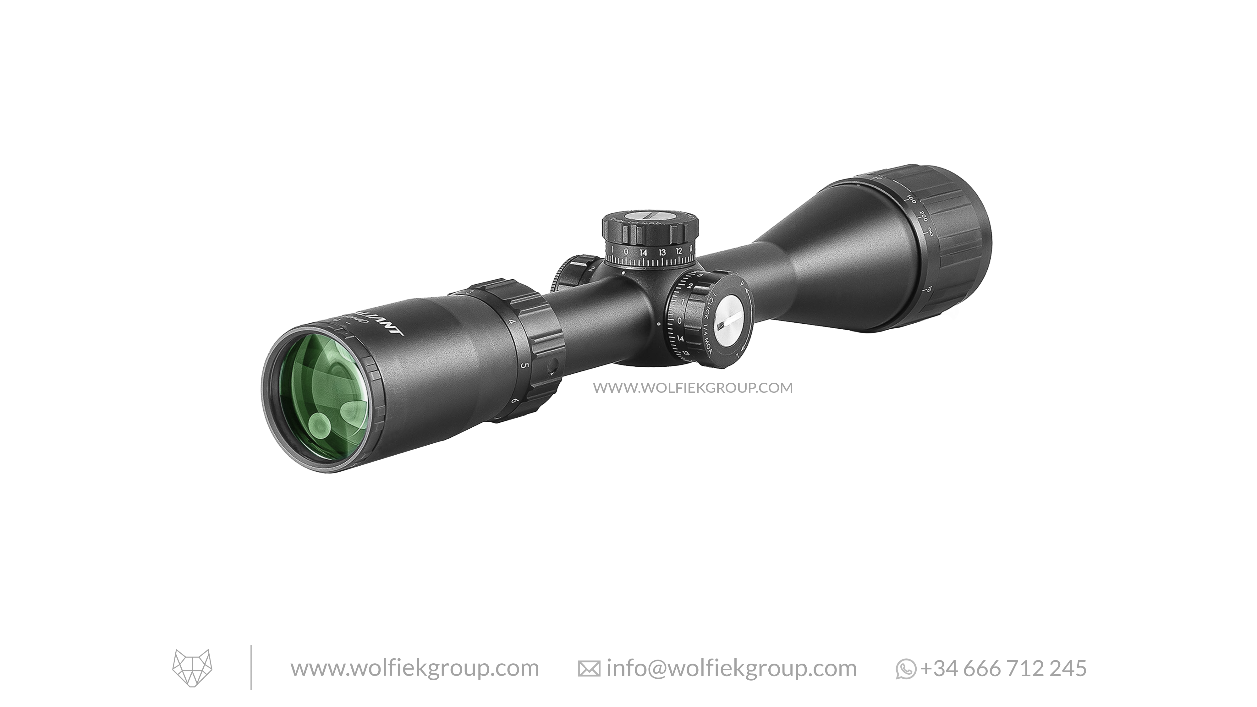 Valiant Optics Lynx Riflescope - 3-9x40 AO SIR