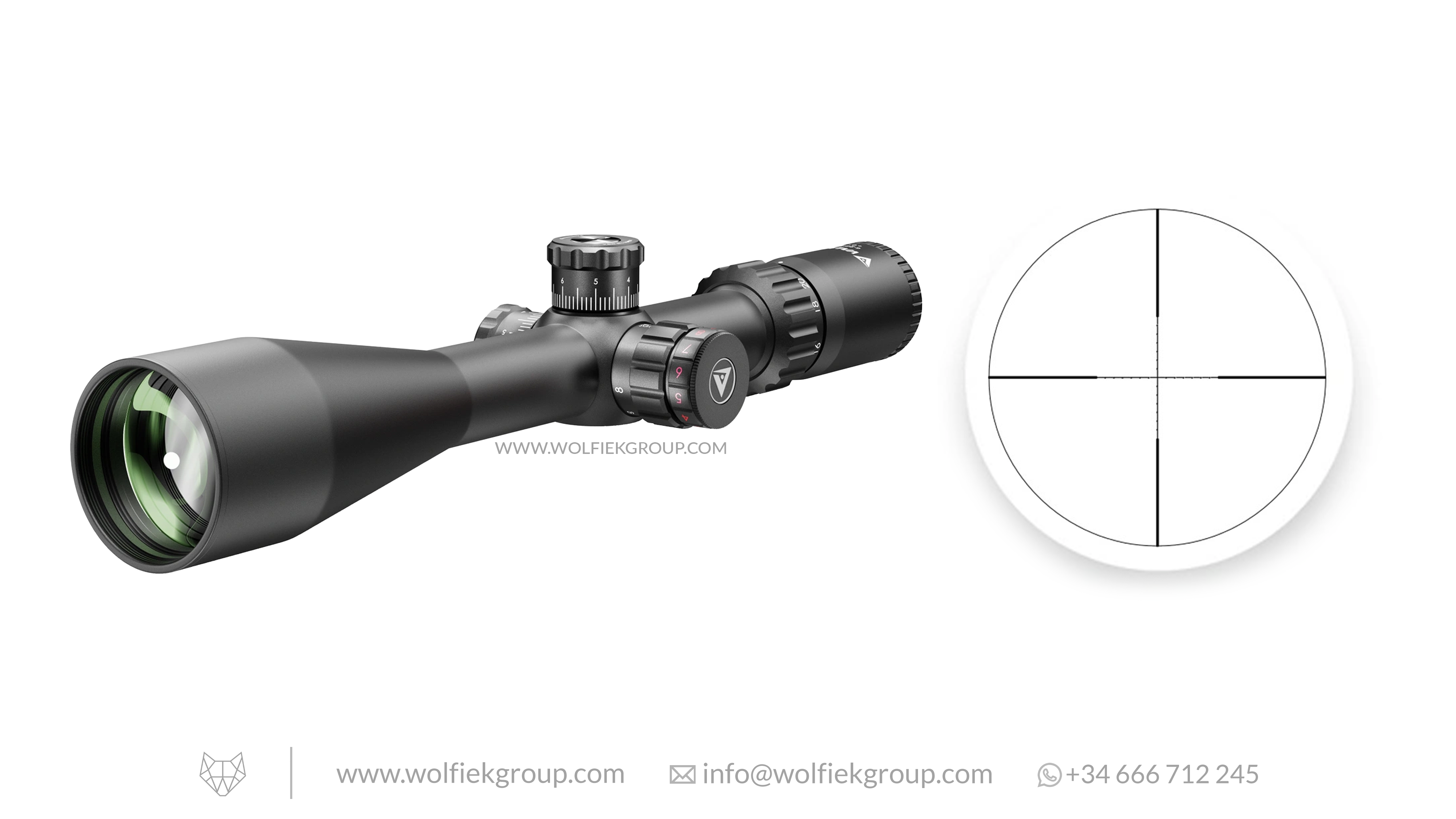 Valiant Optics Lynx Riflescope - 6-24x50 SF SIR