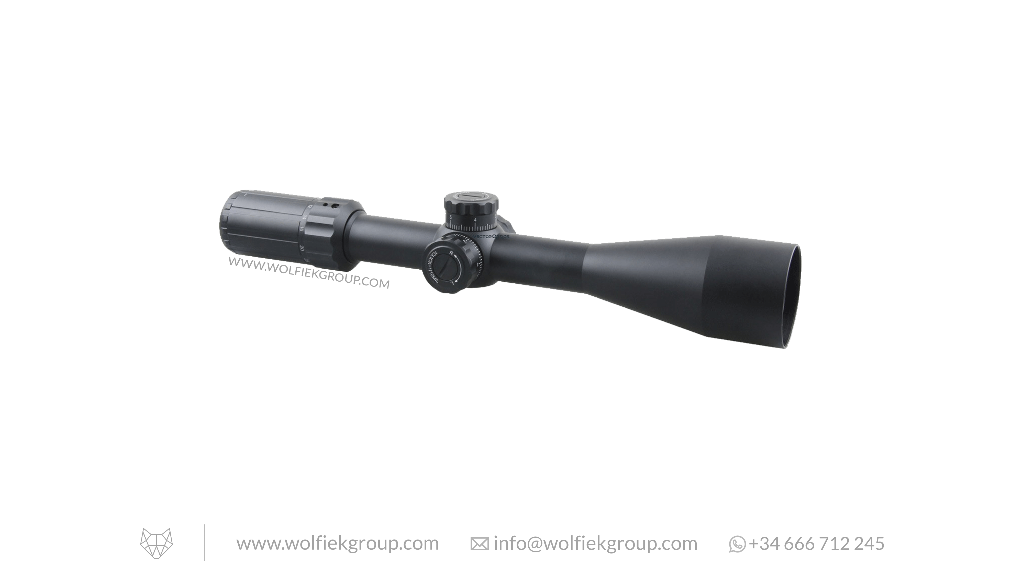 Vector Optics Marksman Riflescope - 6-25x50 SFP