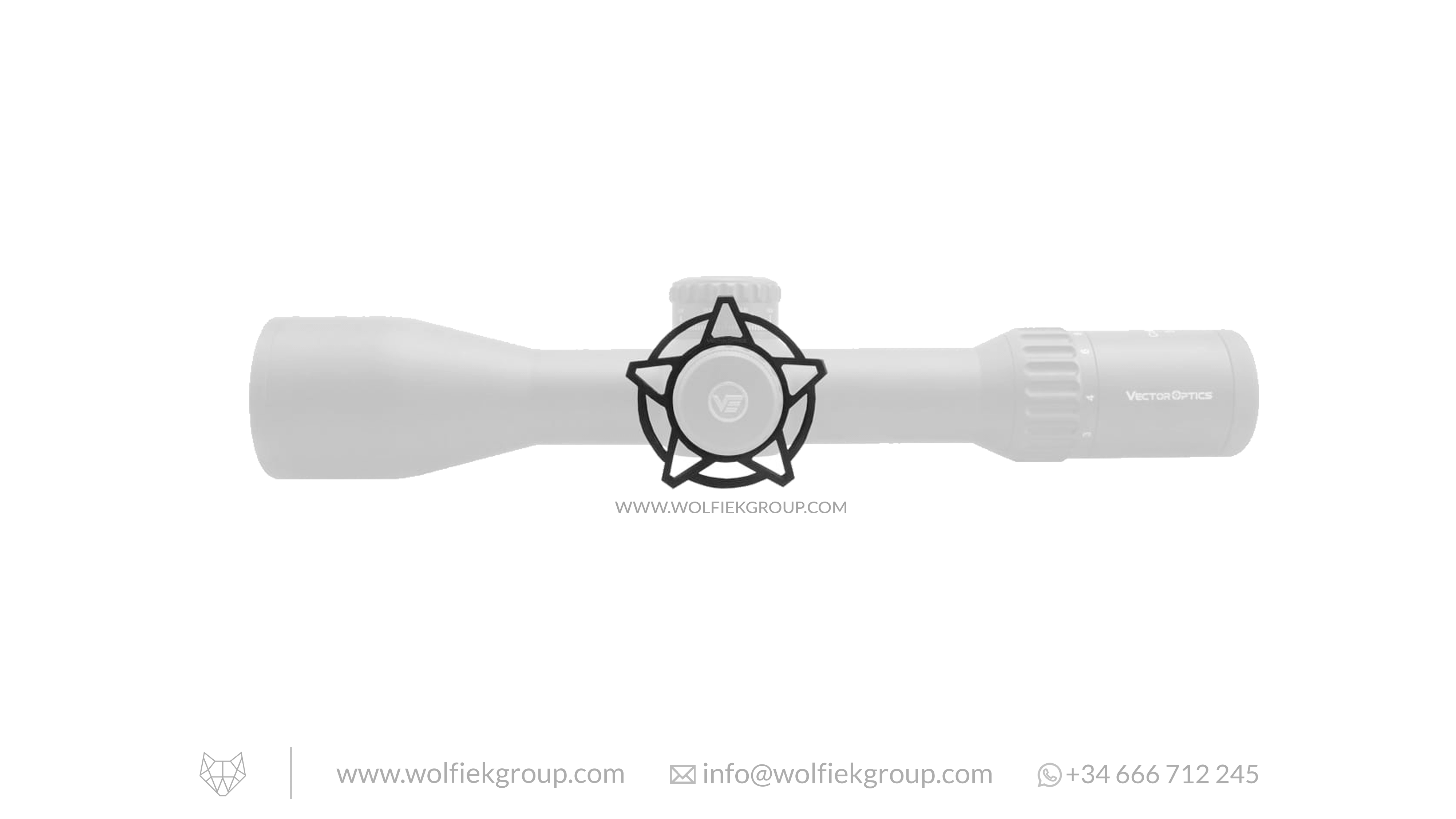 Rueda para Vector Optics Continental de 30 mm y 34 mm.
