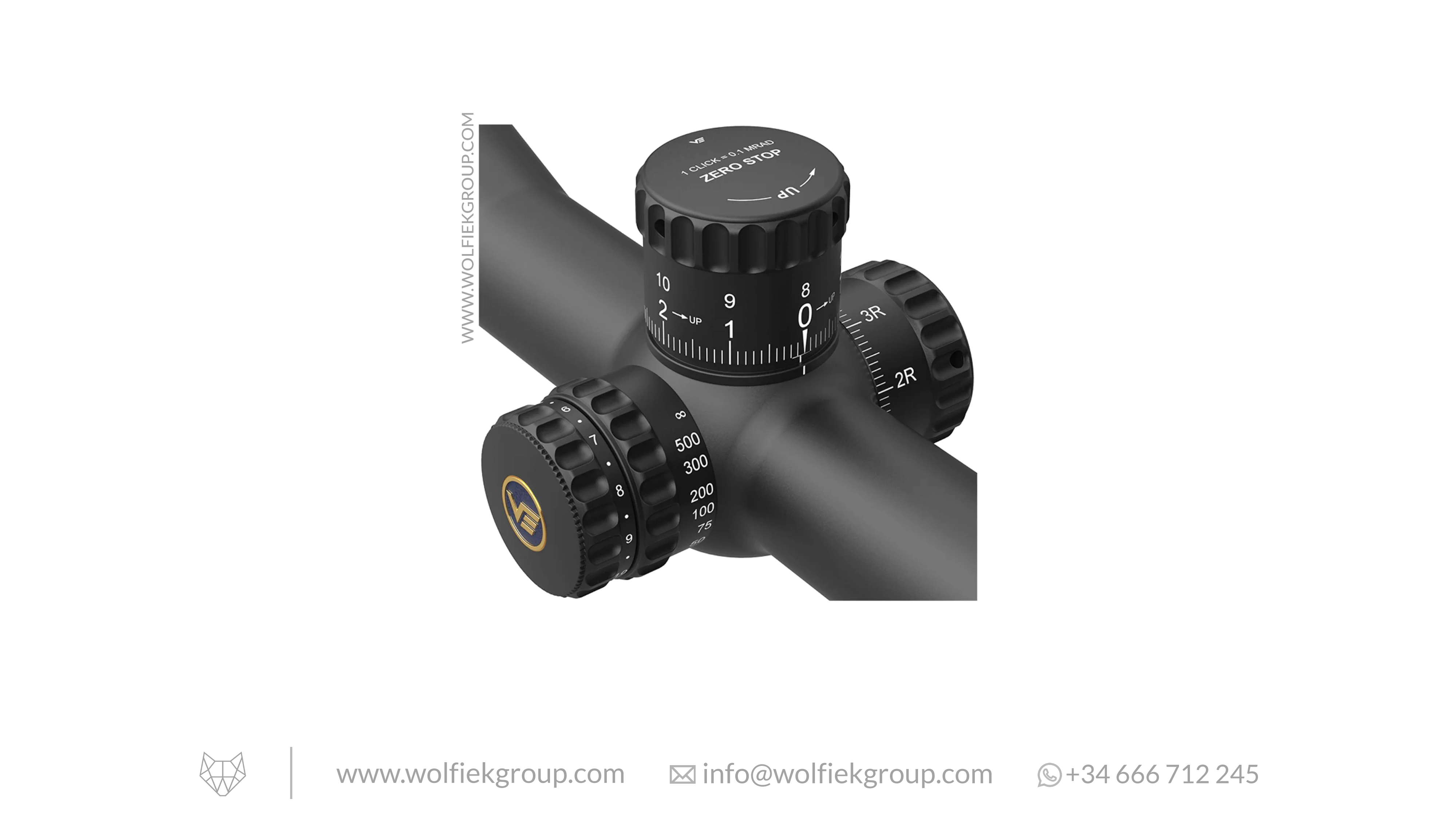 Vector Optics Continental Tactical Scope ED - x8 2-16x44 SFP