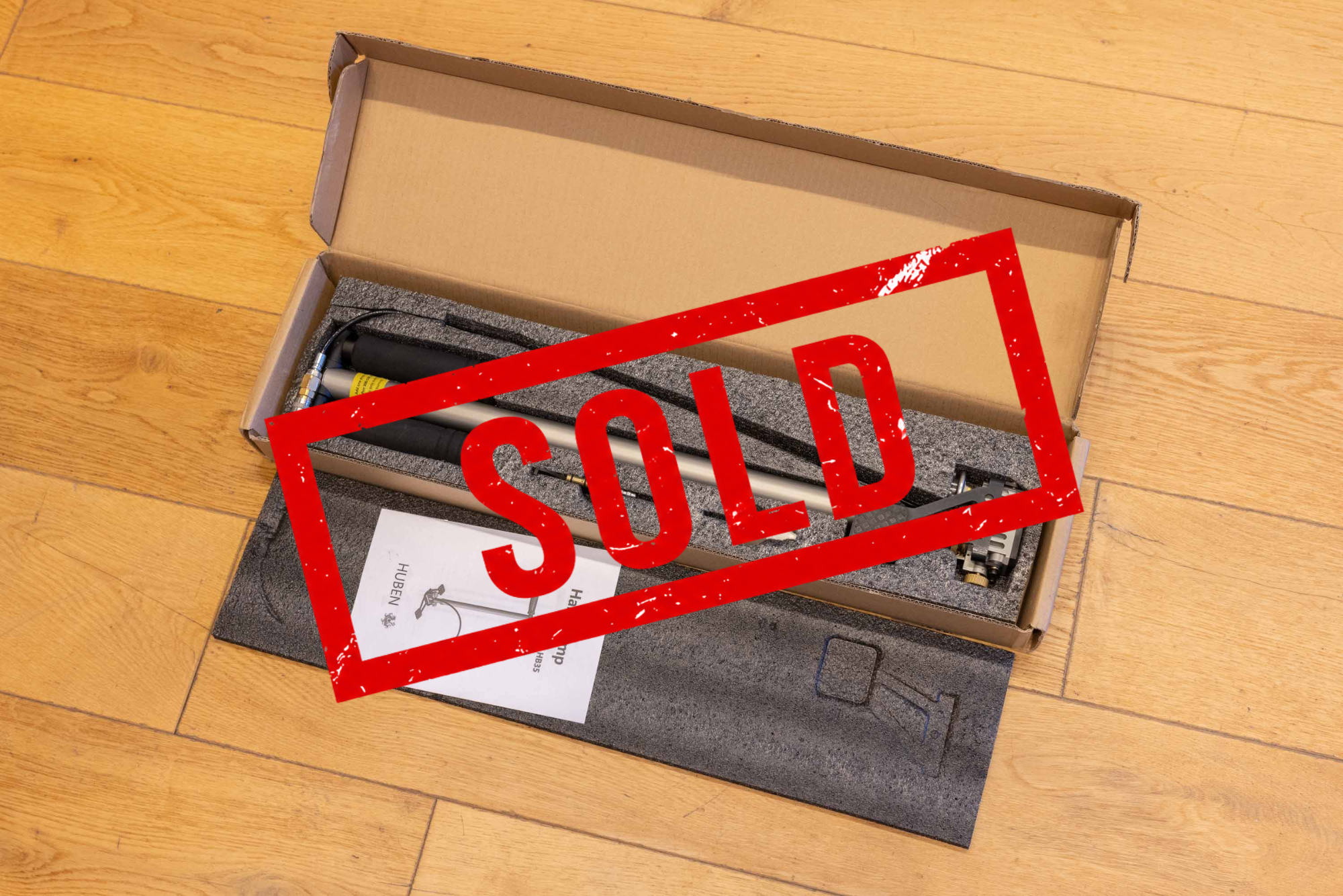 Huben Handpump for PCP Airguns · 350 BAR (5000 PSI) · Returned · Grade AA · 20% OFF