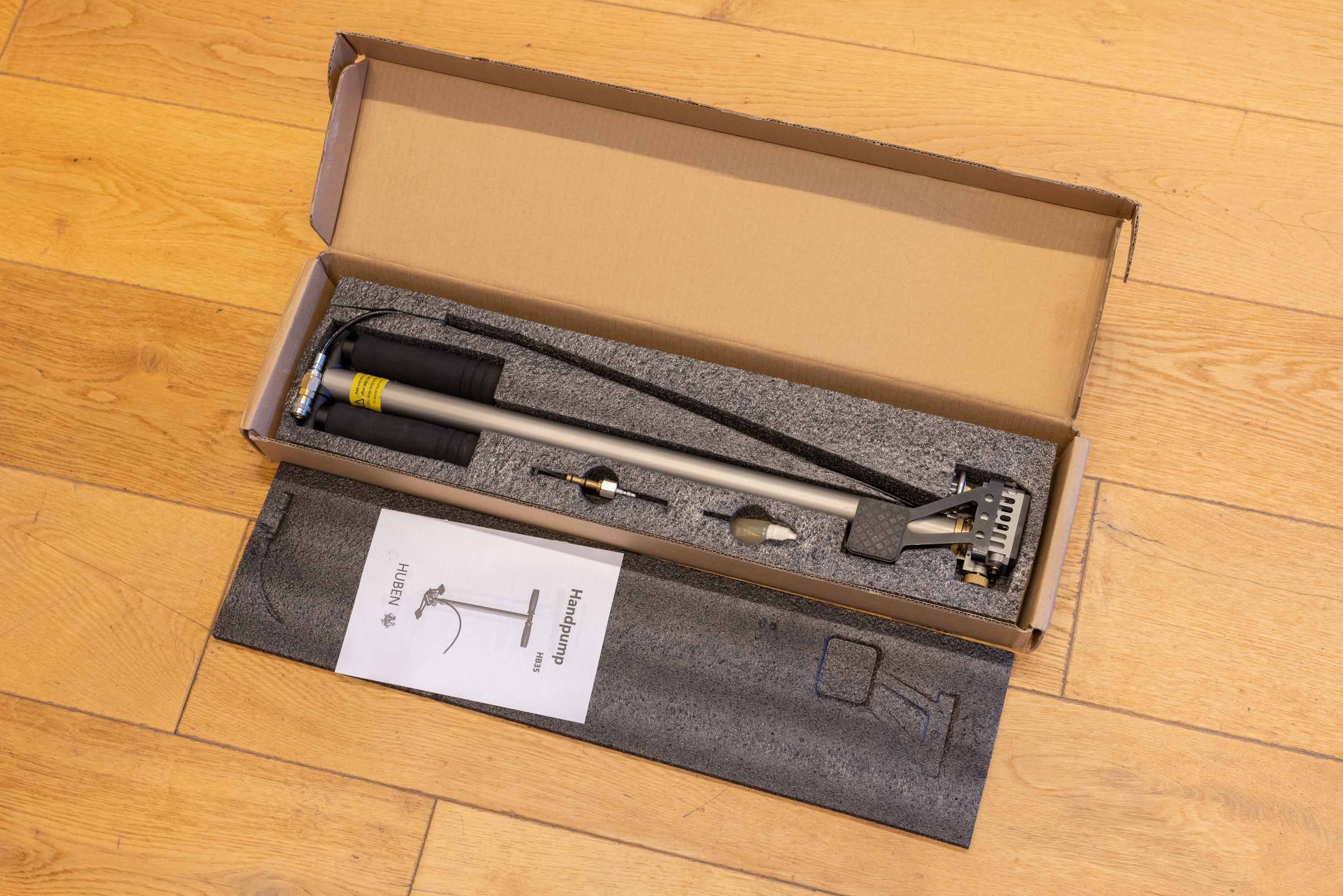 Huben Handpump for PCP Airguns · 350 BAR (5000 PSI) · Returned · Grade AA · 20% OFF
