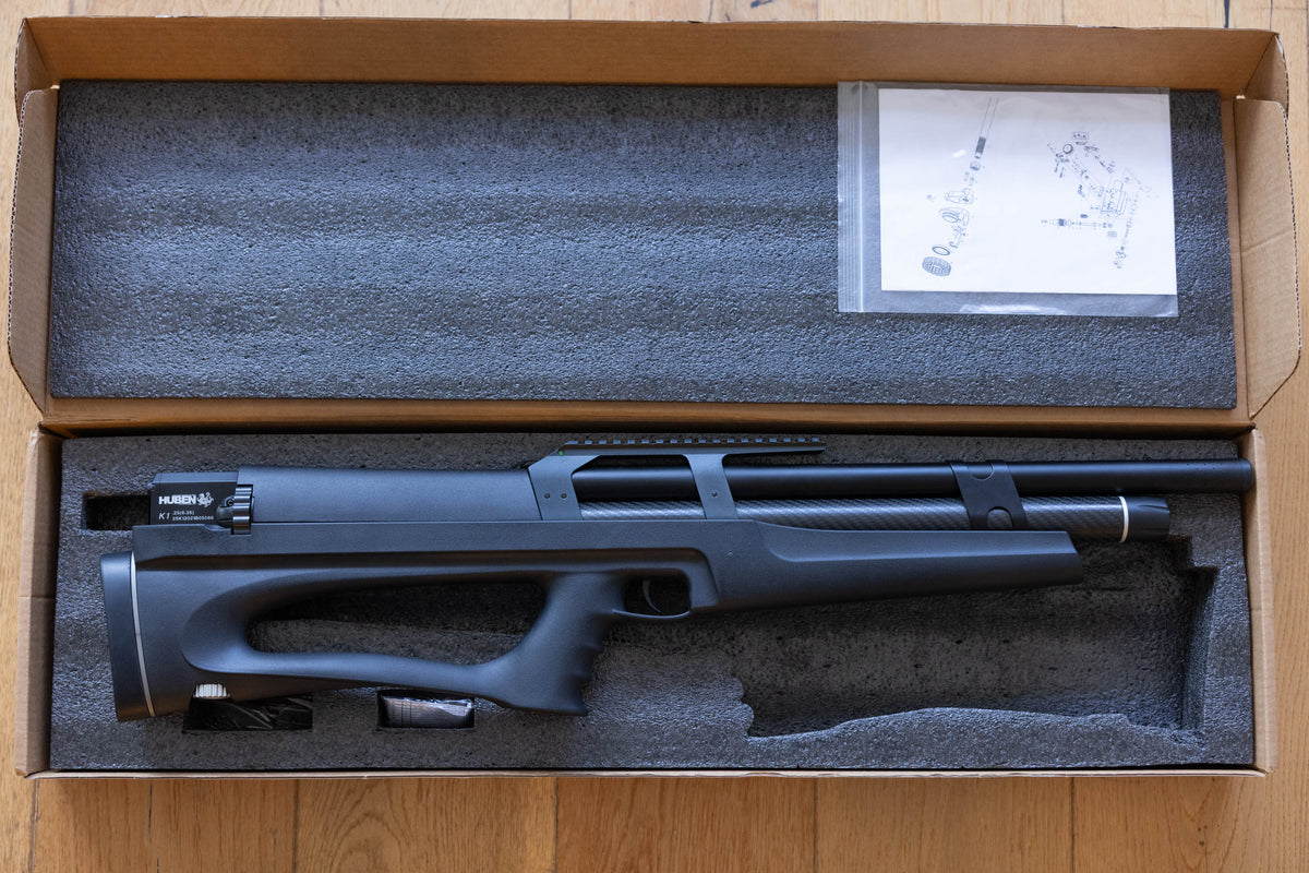Huben K1 Black · Cal .25 (6.35mm) · 560mm Barrel · Earlier Production · Grade: AAA · 30% OFF