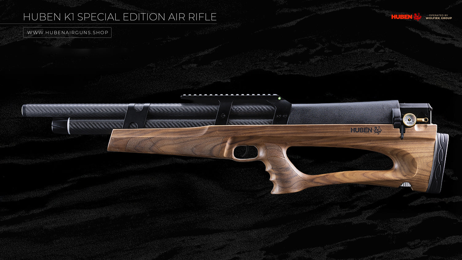Huben K1 Special Edition Air Rifle - Cal .30 (7.62mm) - Pre-Order