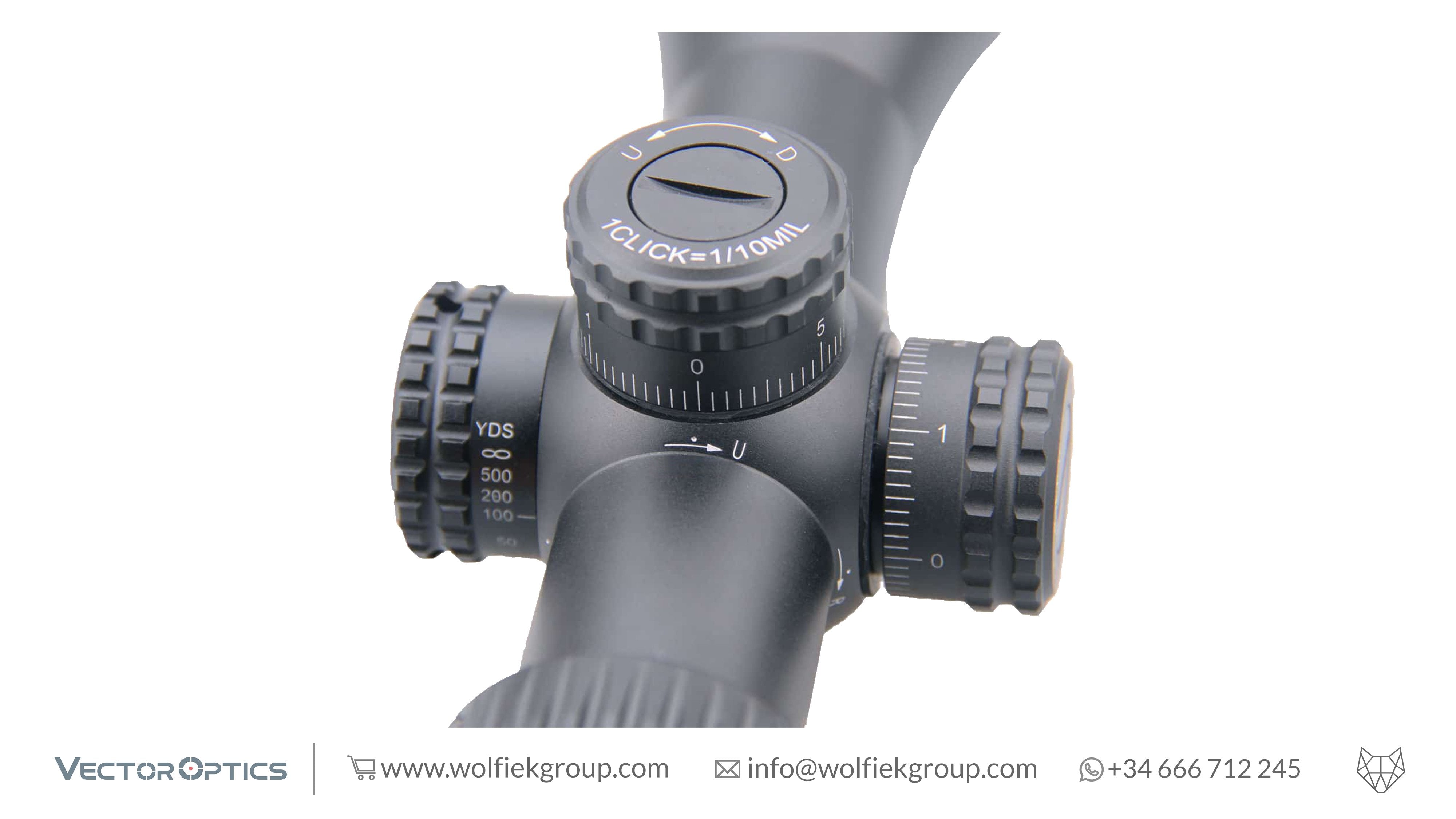 Vector Optics Veyron Riflescope - 3-12x44 FFP