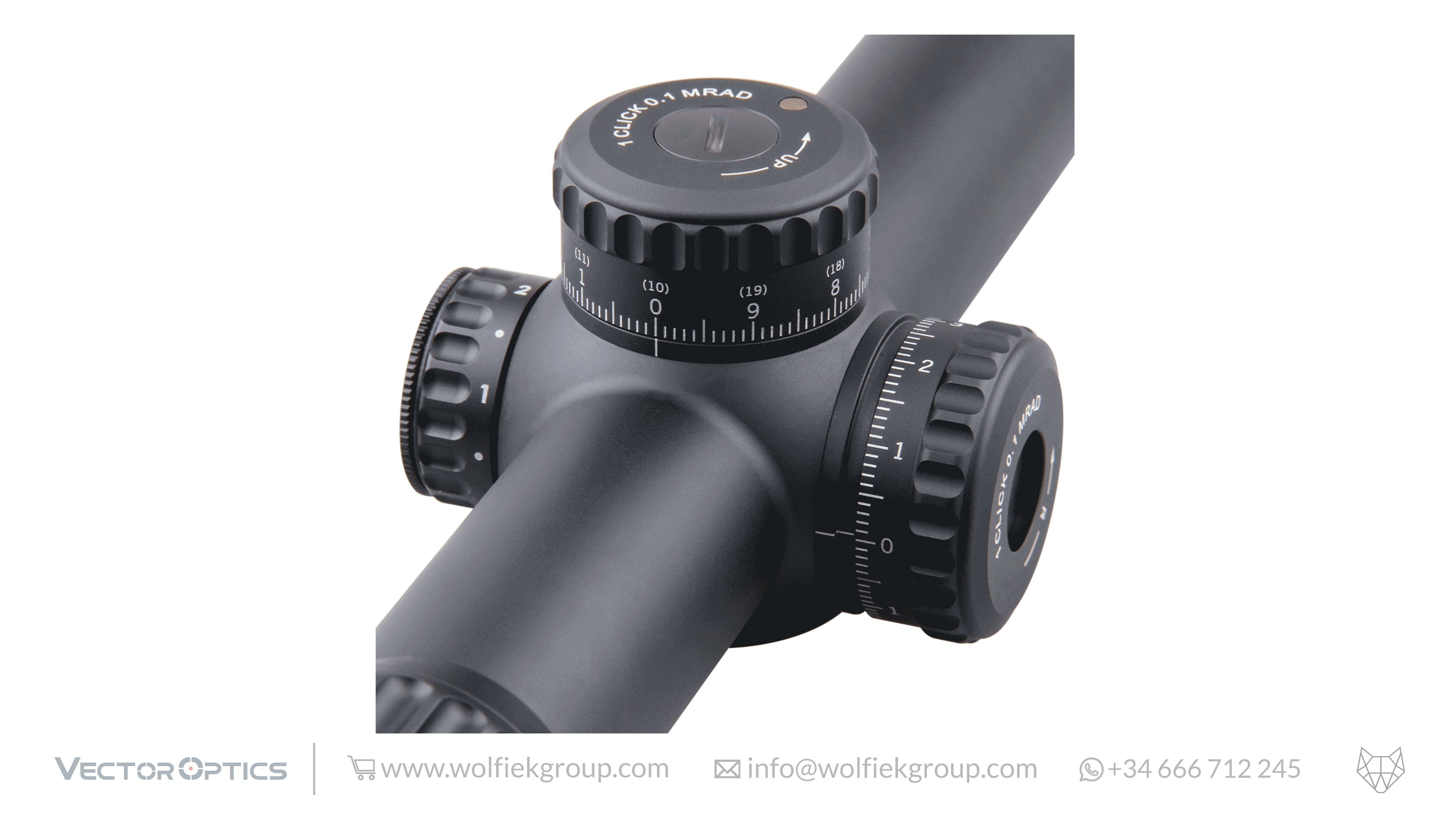 Vector Optics Continental - x6 1-6x28 Tactical FFP | Huben