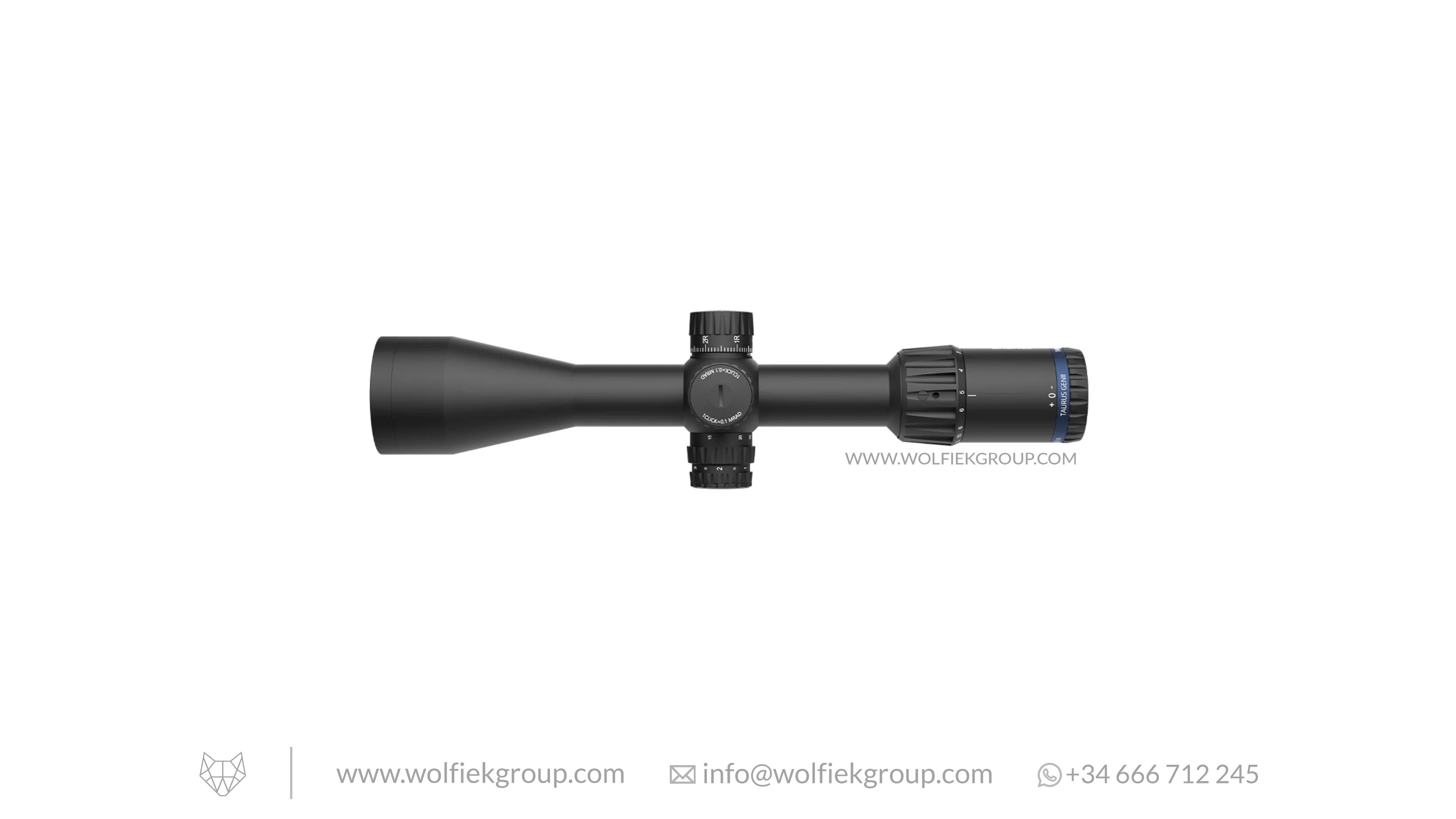 Vector Optics Taurus Riflescope - 2-16x50 HD SFP