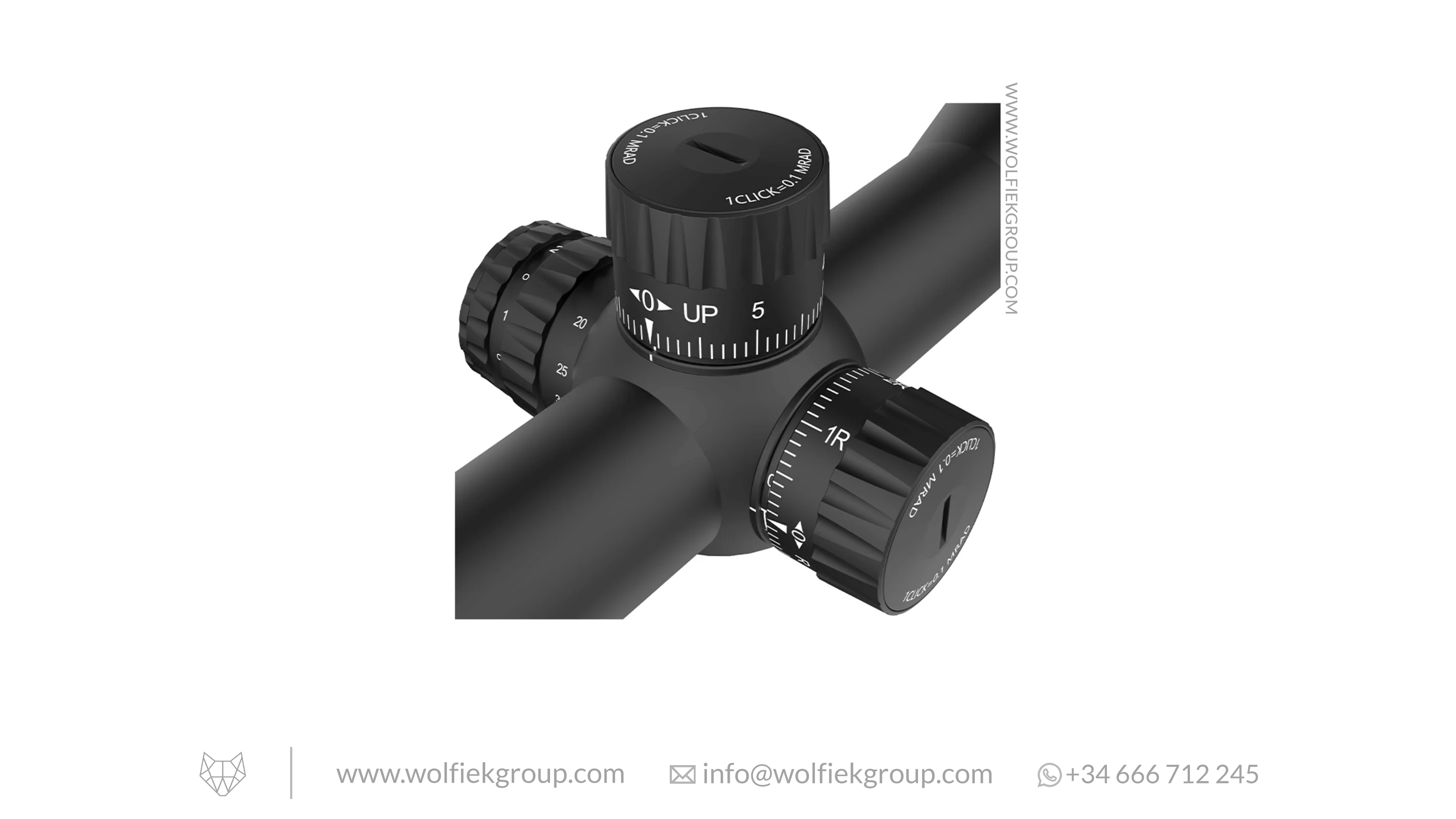 Vector Optics Taurus Riflescope - 3-18x50 FFP
