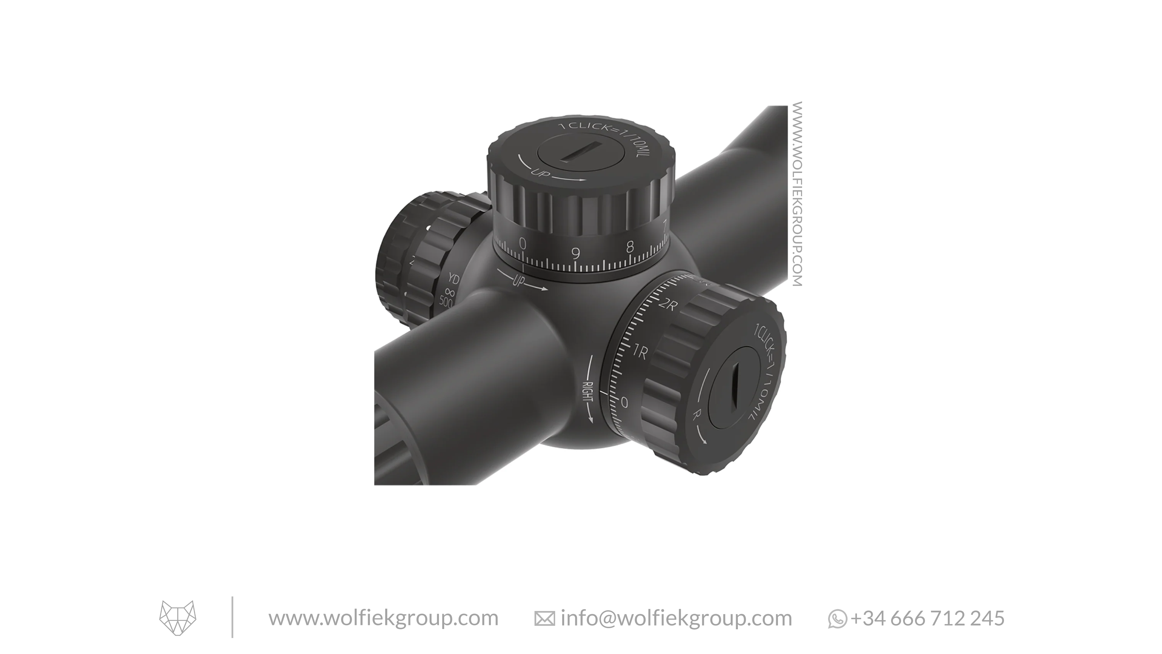 Vector Optics Taurus Riflescope - 4-16x44 HD MIL