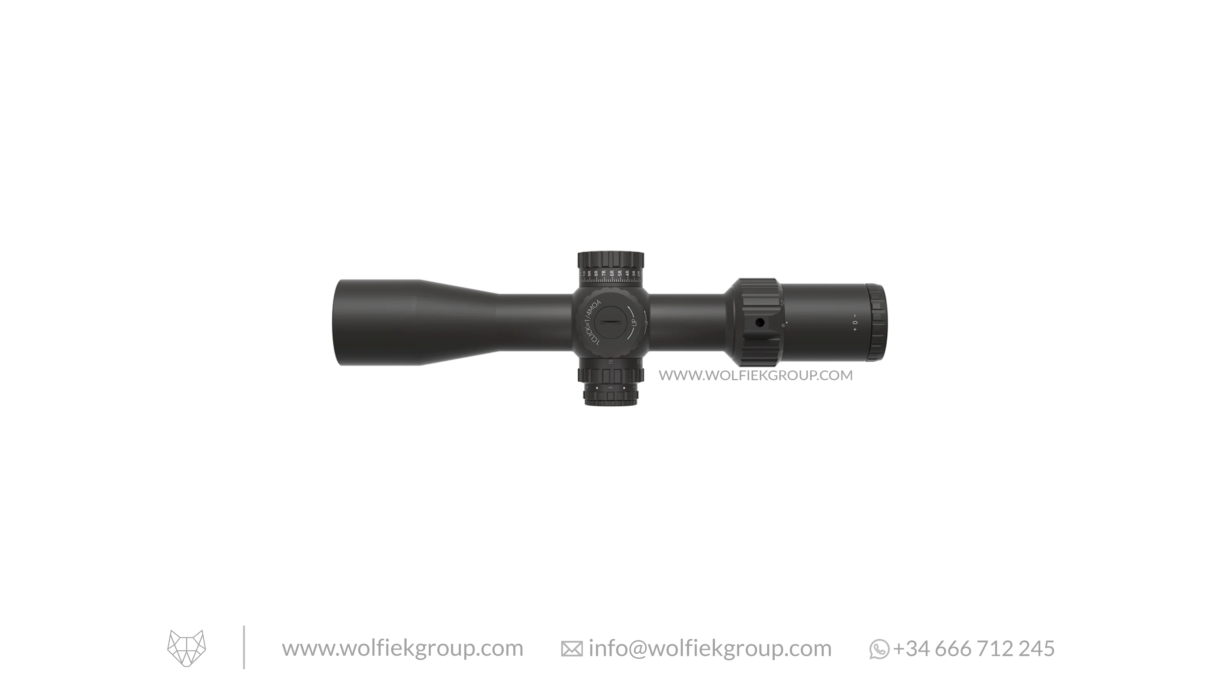 Vector Optics Taurus Riflescope - 4-16x44 HD MOA