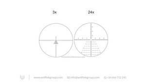 Vector Optics · Taurus Gen II · 3-24x56 ED FFP Rifle Scope
