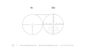 Vector Optics · Taurus Gen II · 4-32x56 ED FFP Rifle Scope