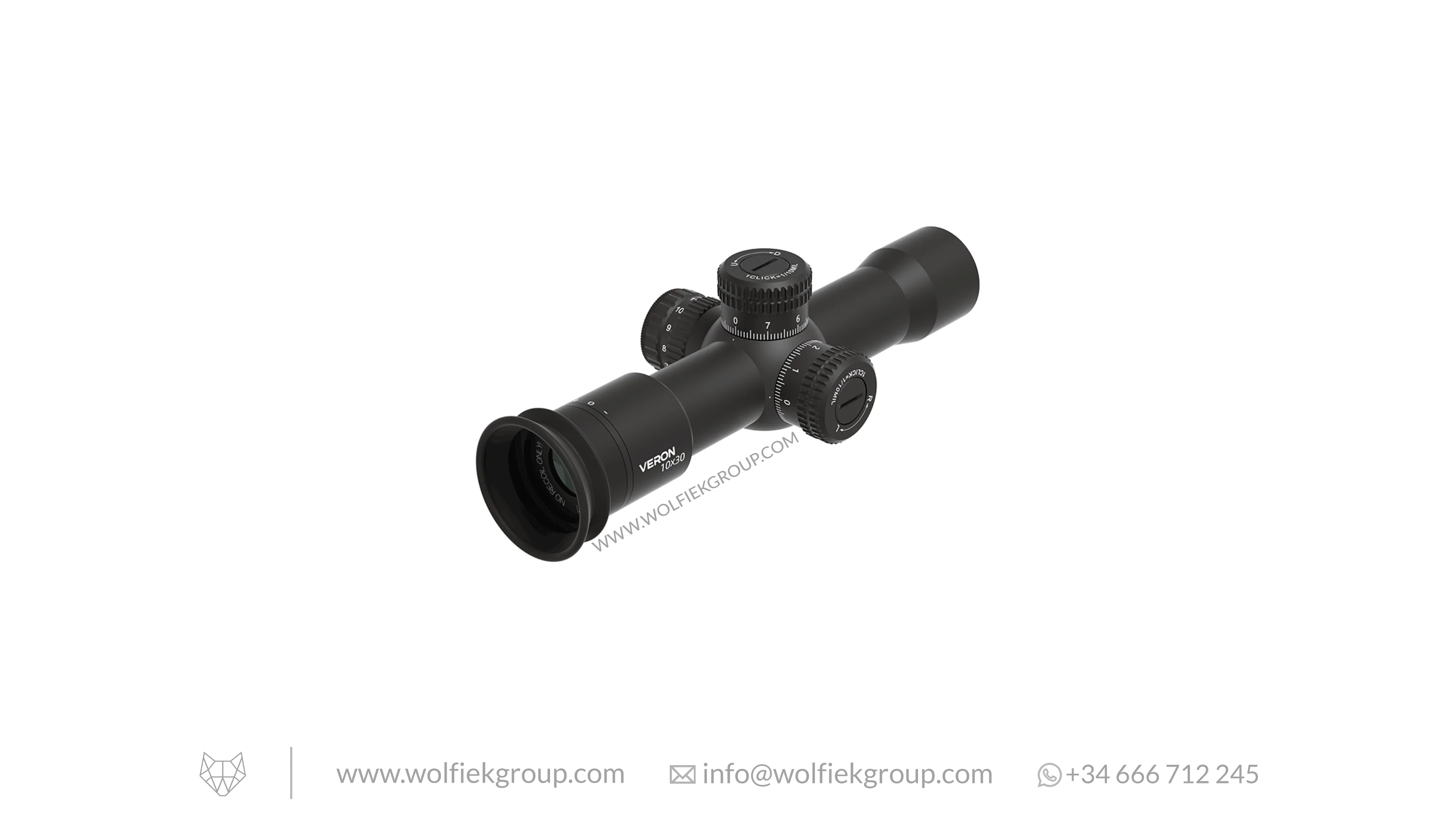 Vector Optics Veyron Plus Riflescope - 10x30 Zero