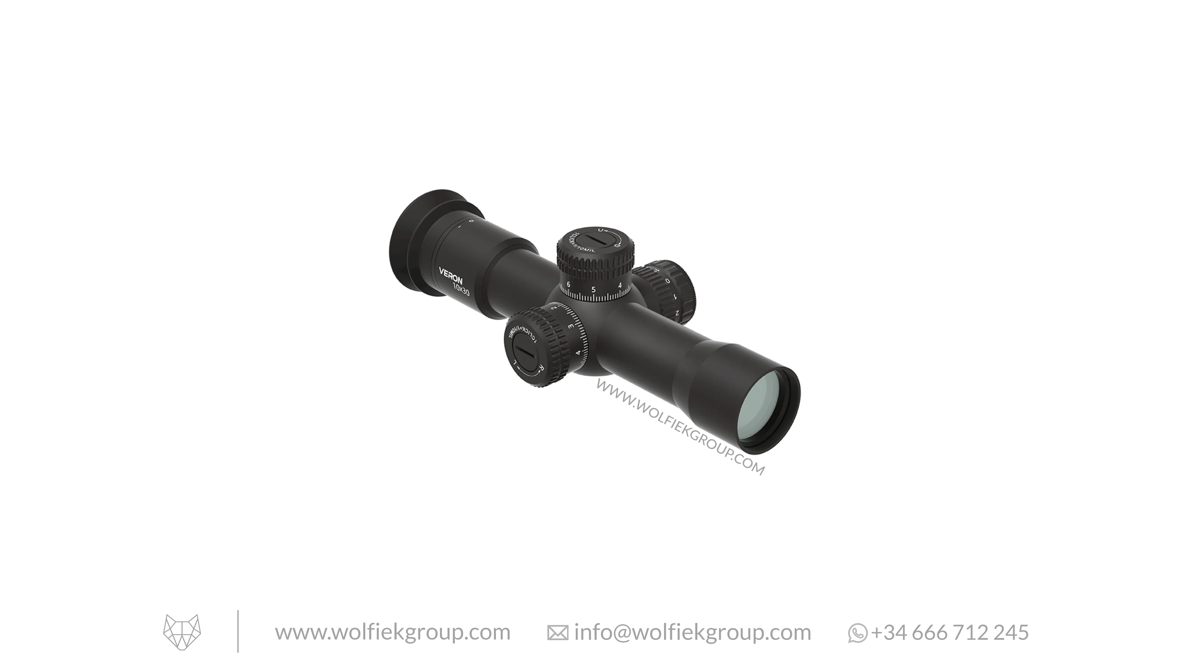 Vector Optics Veyron Plus Riflescope - 10x30 Zero