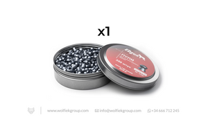 EDgun Premium Pellets Cal .25 (6,35mm) Weight 1,65g (25,40gr)