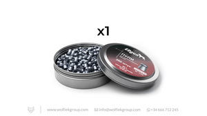 EDgun Premium Pellets · Cal .25 (6,35mm) · Weight 2,20g (33,95gr) MKII