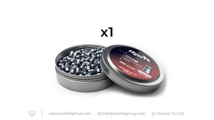 EDgun Premium Pellets · Cal .25 (6,35mm) · Weight 2,20g (33,95gr)