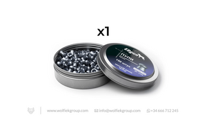 EDgun Premium Pellets · Cal .30 (7,62mm) · Weight: 2.9g (44,75gr)