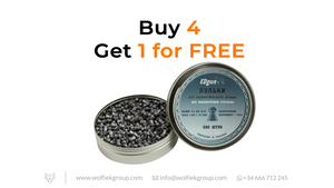 EDgun Premium Pellets · Caliber .22 (5,52 mm) · Weight 1,03g (15,89gr) (Batch 2019)