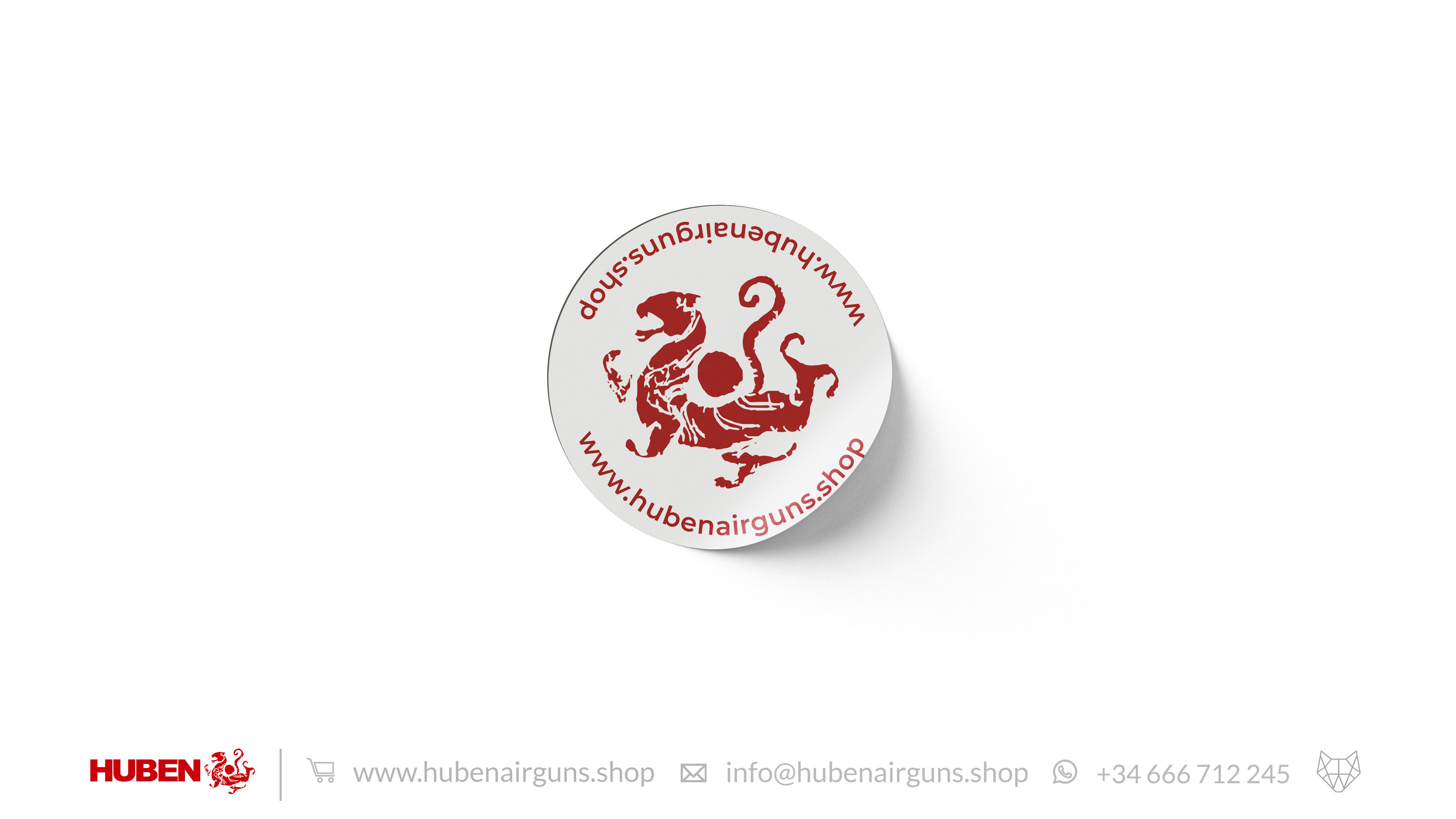 Huben Brand Stickers Accessories | Huben