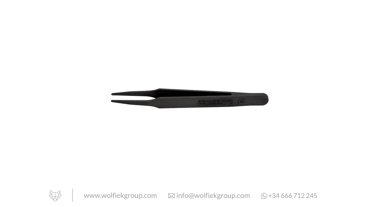 Carbon Fiber Plastic Tweezers ESD