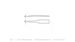 Carbon Fiber Plastic Tweezers ESD diagram