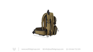 Scandinavian Arms Complete Filling Private Kit backpack side view.