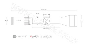 Map of the Hawke FRONTIER scope