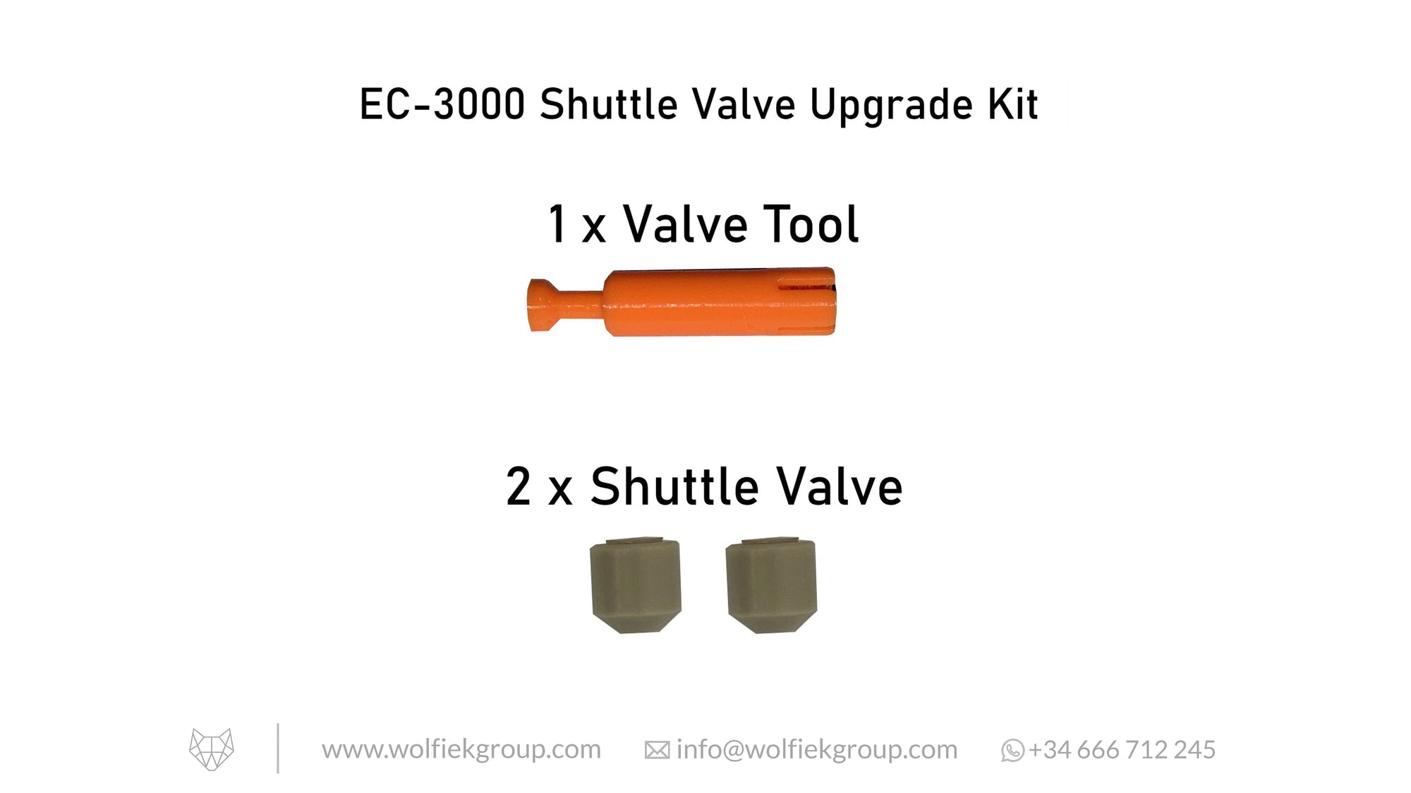 Hill EC-3000 Shuttle Valve Upgrade Kit