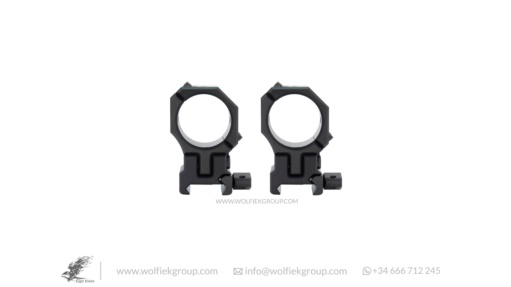 Eagle Vision Picatinny Infinity Elevation ADJUSTABLE Scope Mounts 30mm