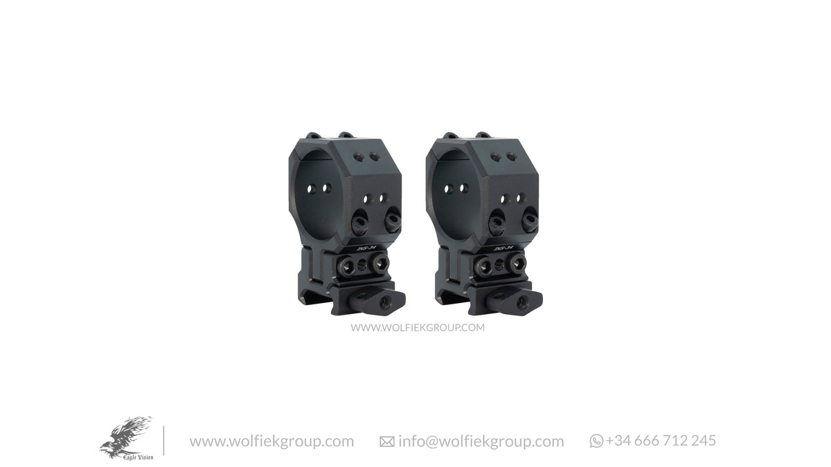 Eagle Vision Picatinny Infinity Elevation ADJUSTABLE Scope Mounts 34mm